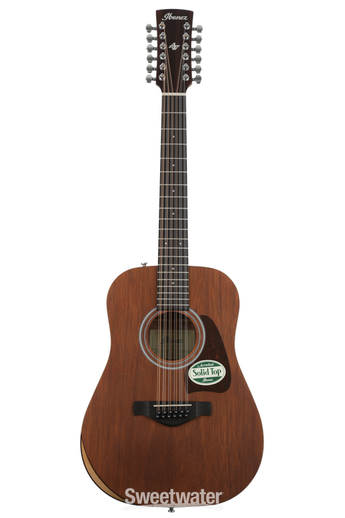 Ibanez Artwood AW5412JR Acoustic Guitar - Open Pore Natural