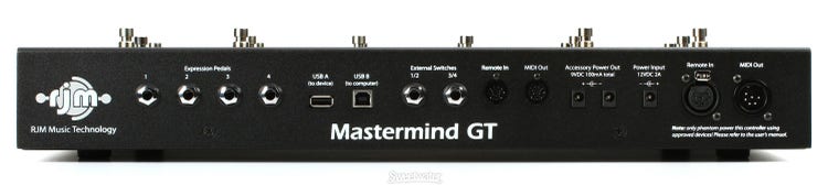 Mastermind GT/22 MIDI Foot Controller