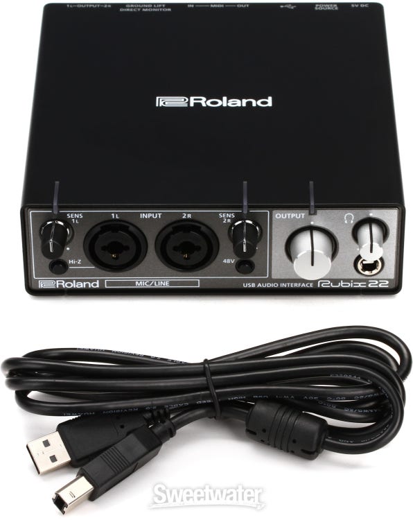 Interfaz de Audio USB Roland Rubix22 – Venus Music