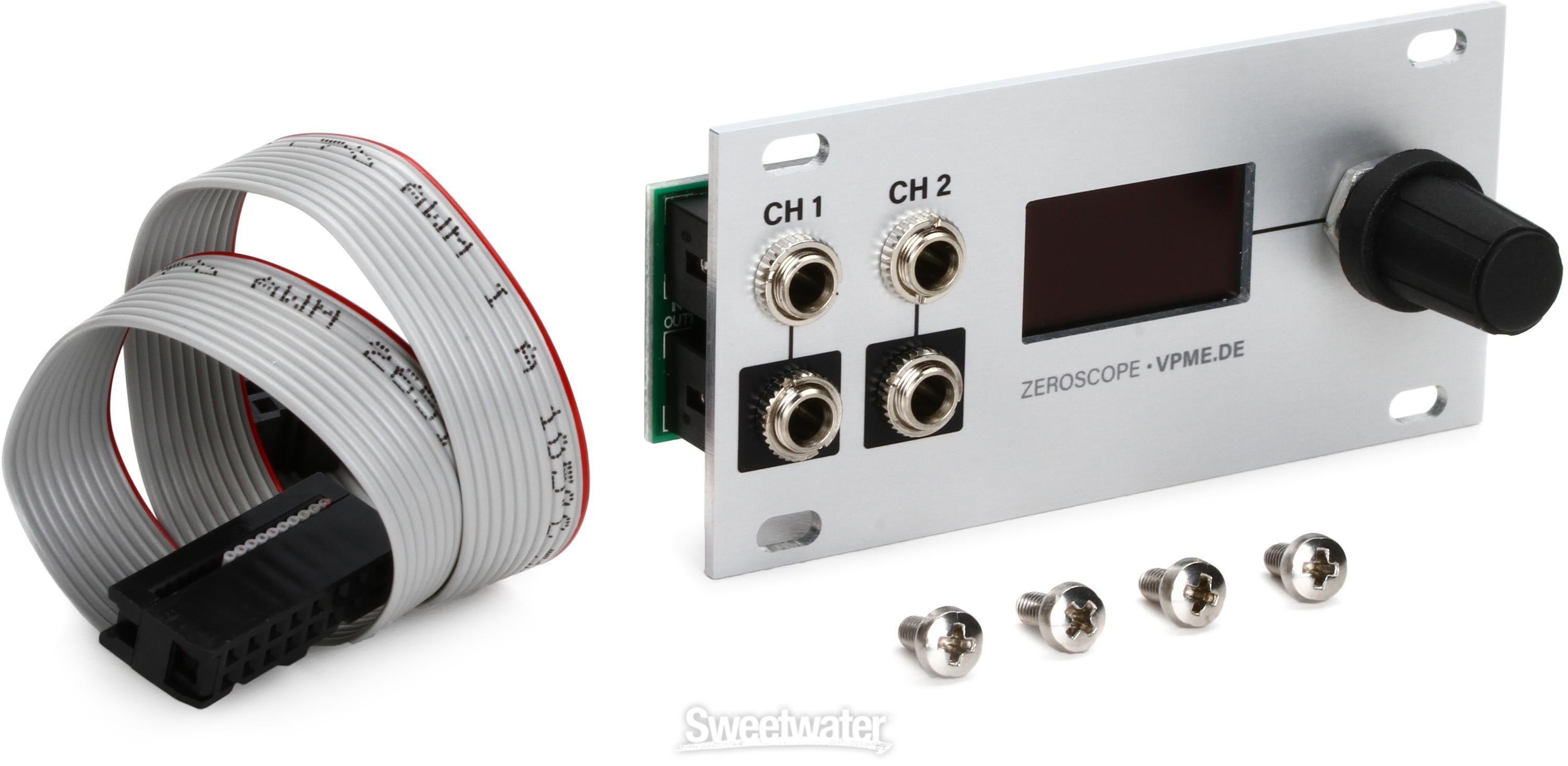 Intellijel Zeroscope 1U Oscilloscope 1U Eurorack Module | Sweetwater