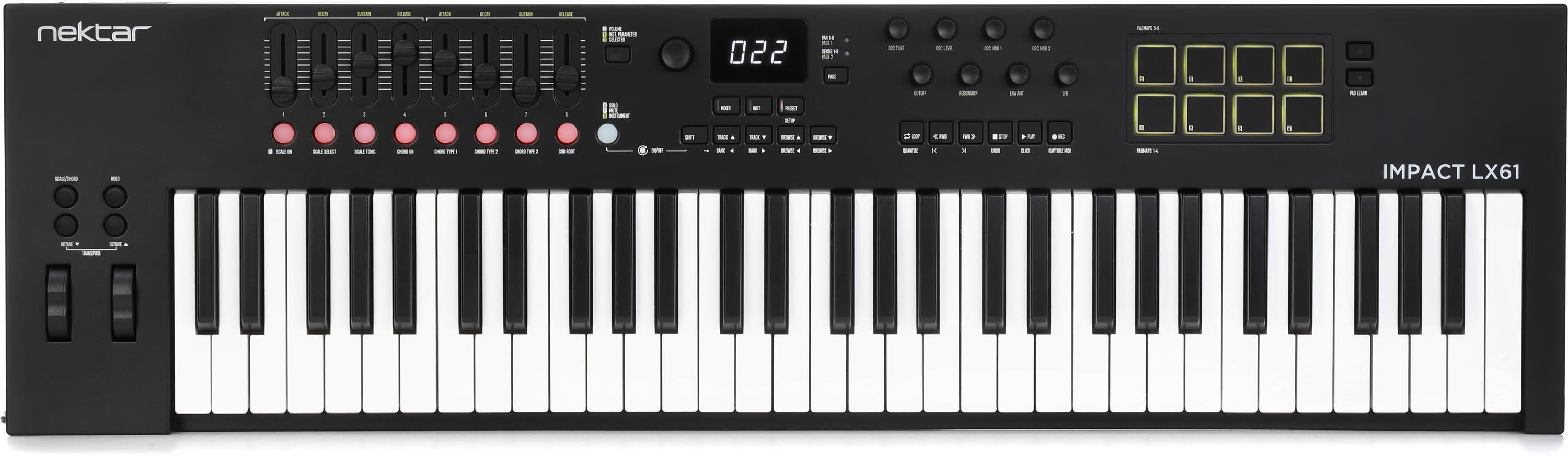 Nektar Impact GXP61 61-key Keyboard Controller | Sweetwater