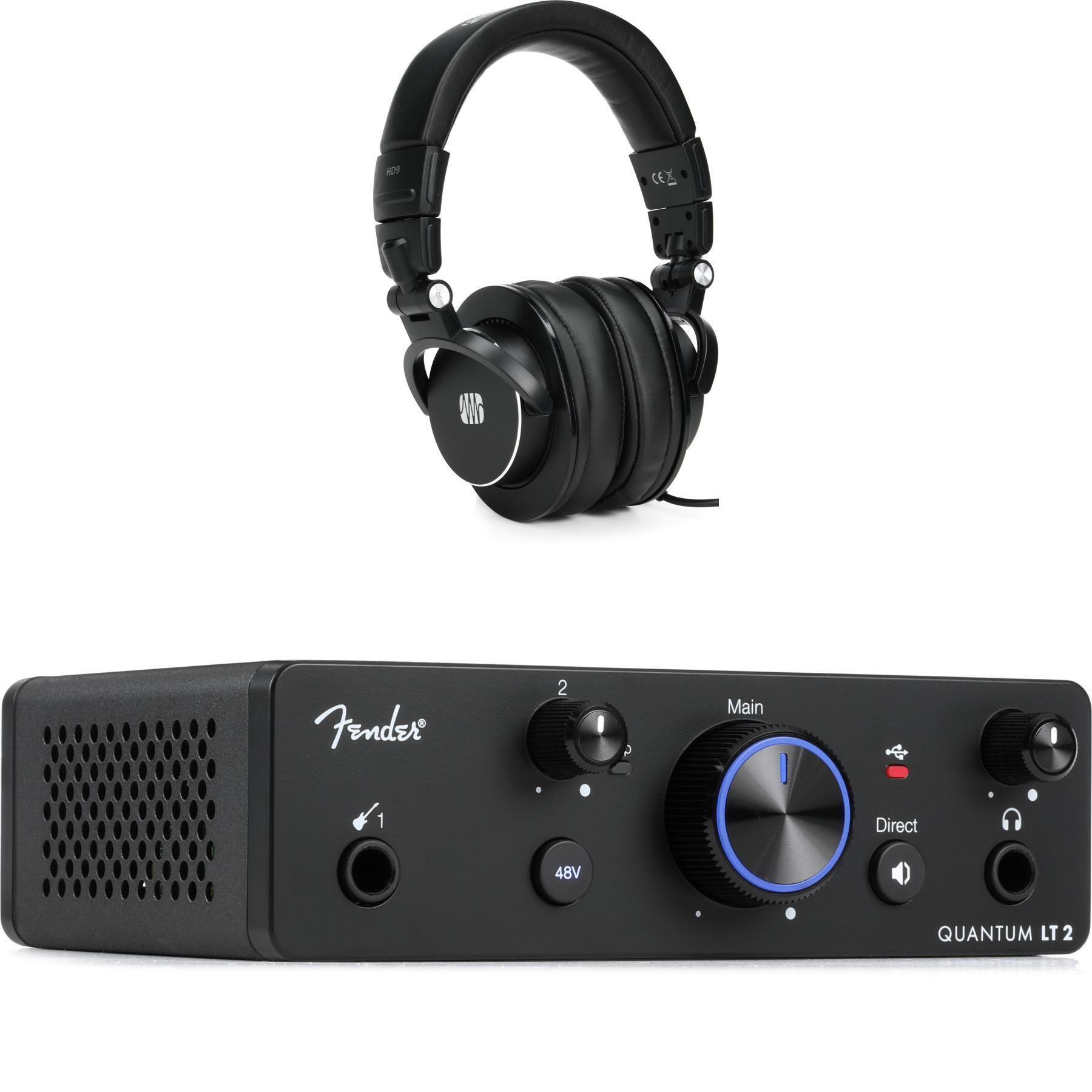 Fender Studio Quantum LT 2 USB-C Audio Interface with Headphones