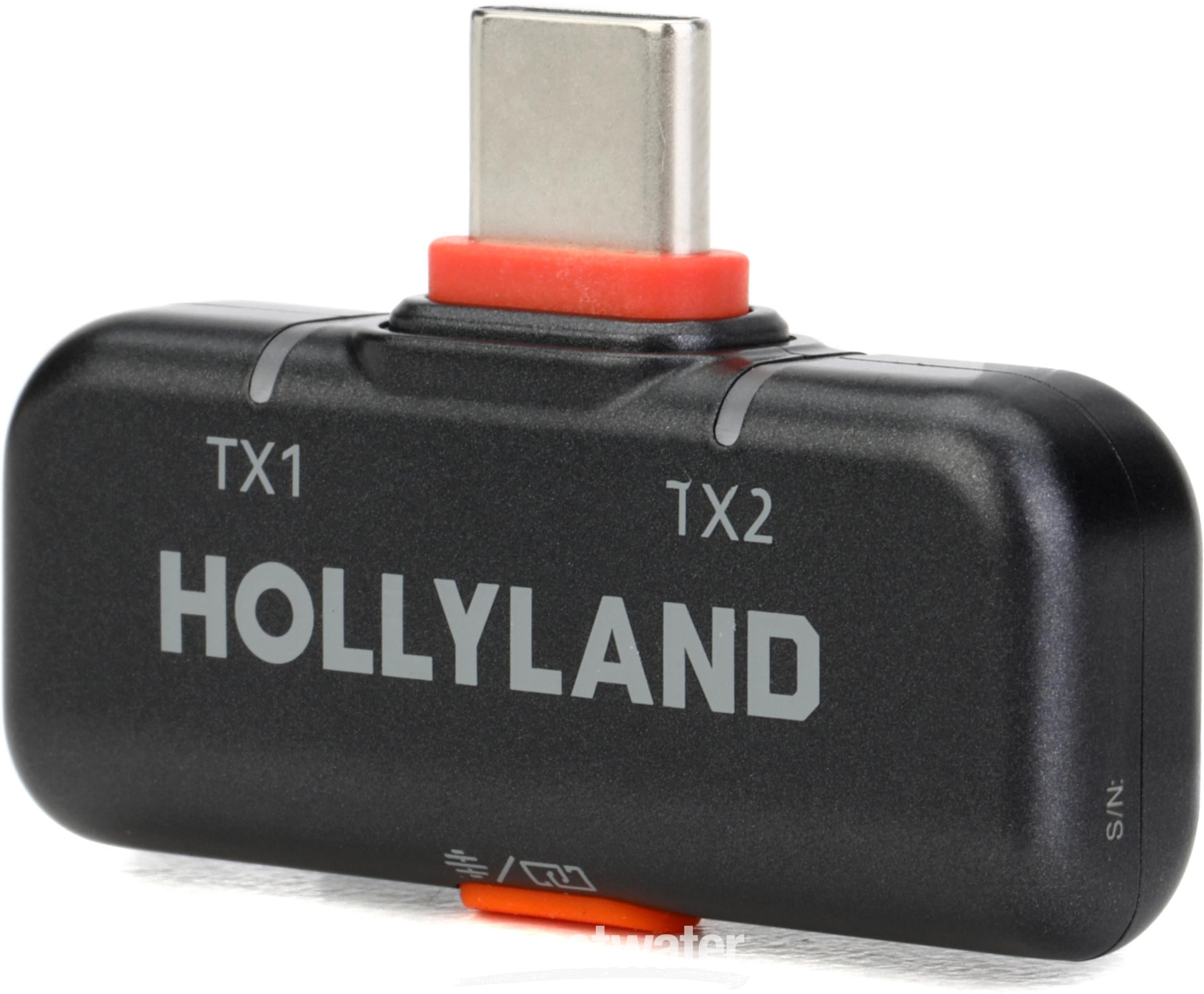 bayさん専用　HOLLYLAND LARK M2 USB Type-C Hollyland LARK M2 DUO 2-Person Wireless HL-LARK M2 USB-C BLACK
