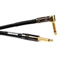 Photo of Mogami Platinum Guitar 12R Straight to Right Angle Instrument Cable - 12 foot