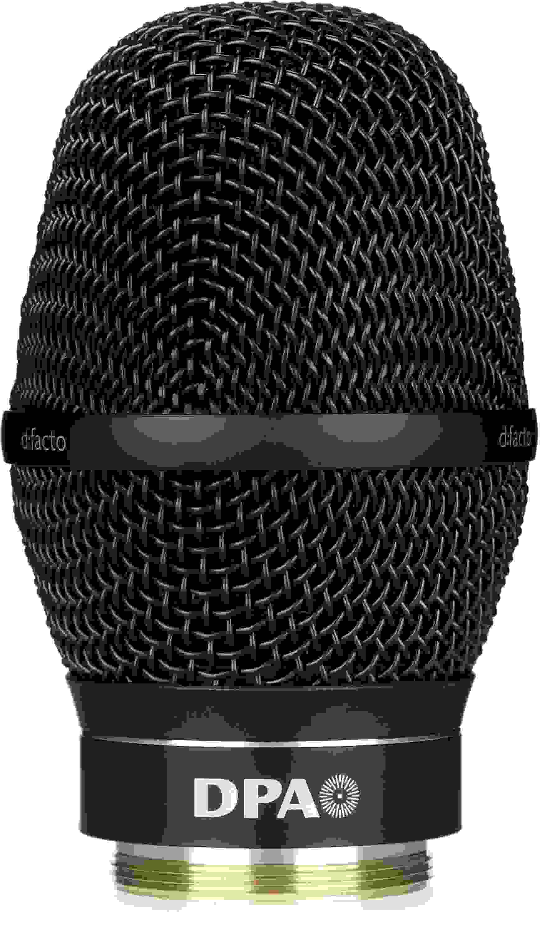 DPA d:facto 4018VL Linear Supercardioid Condenser Microphone Capsule with SL1 Adapter for Wireless Handheld Transmitters - Black