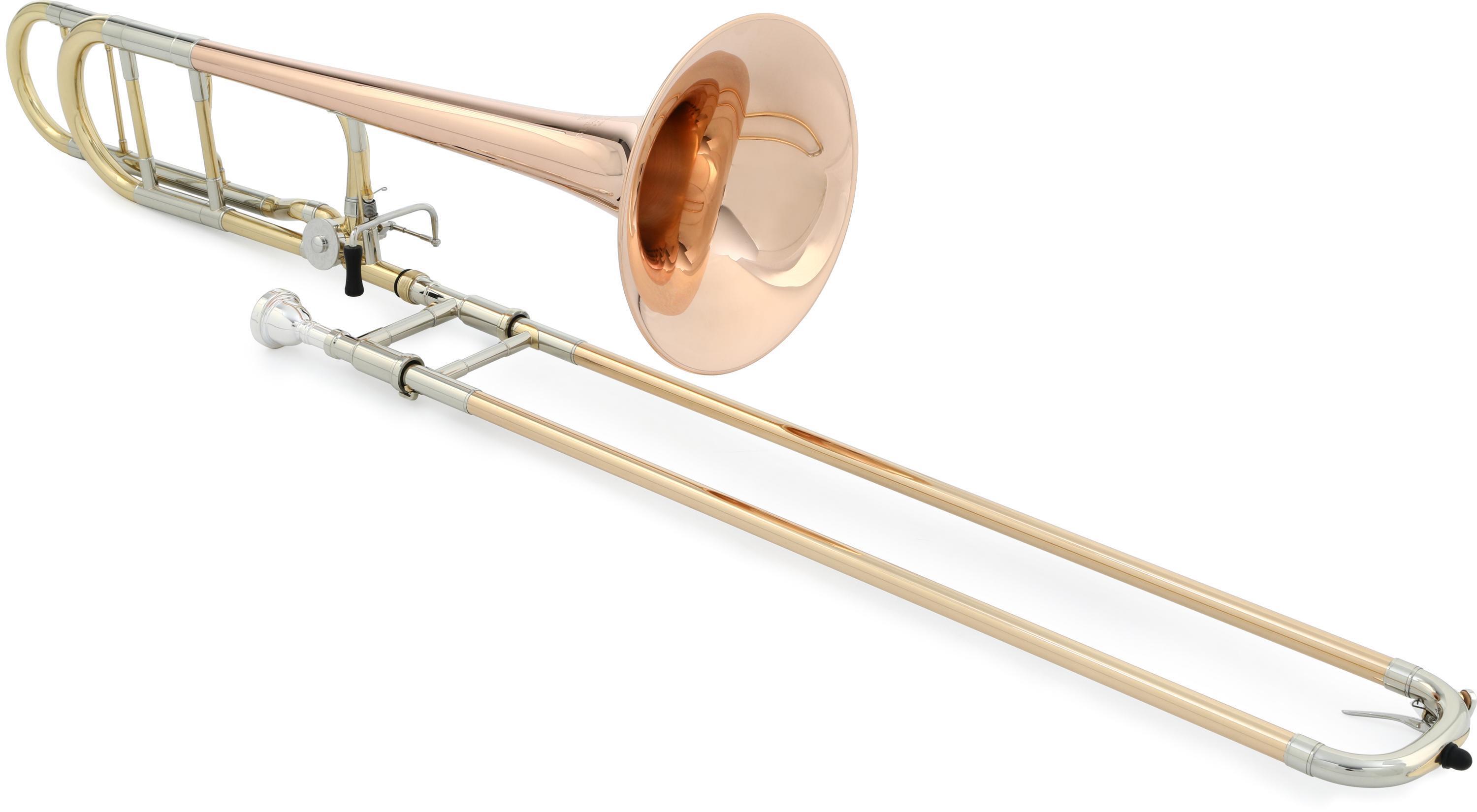 Blessing BTB1488OR Intermediate Tenor Trombone F Attachment Open