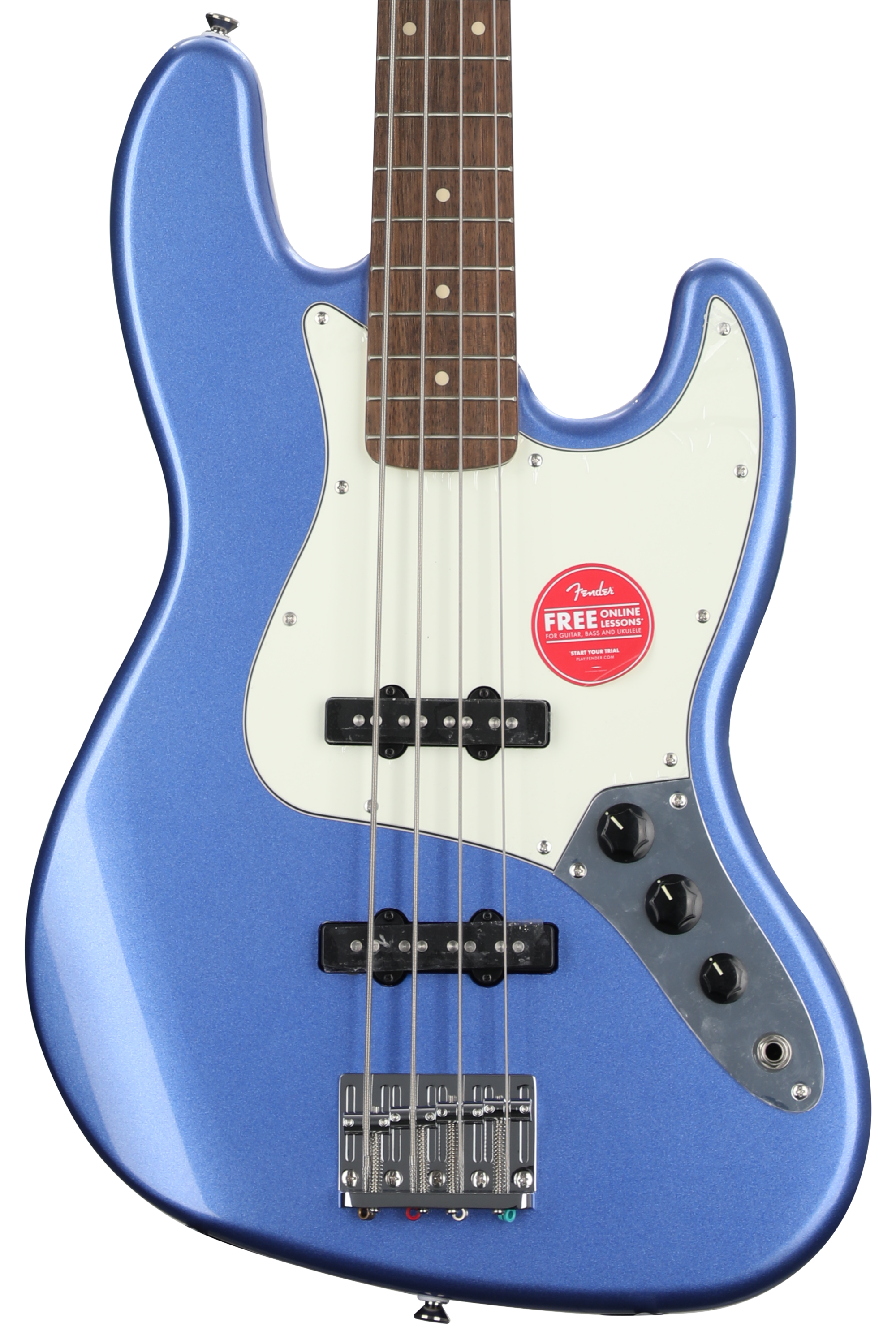 Squier Contemporary Jazz Bass - Ocean Blue Metallic | Sweetwater