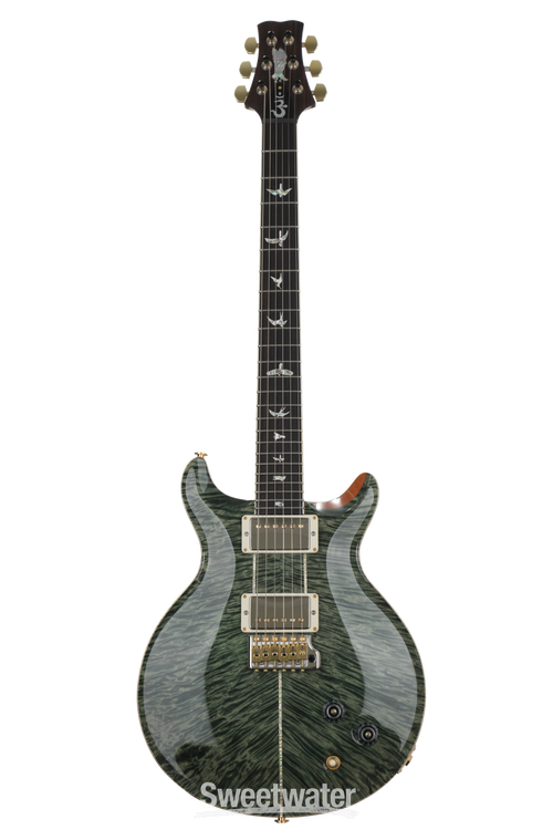 PRS Santana Retro Electric Guitar - Trampas Green 10-Top | Sweetwater