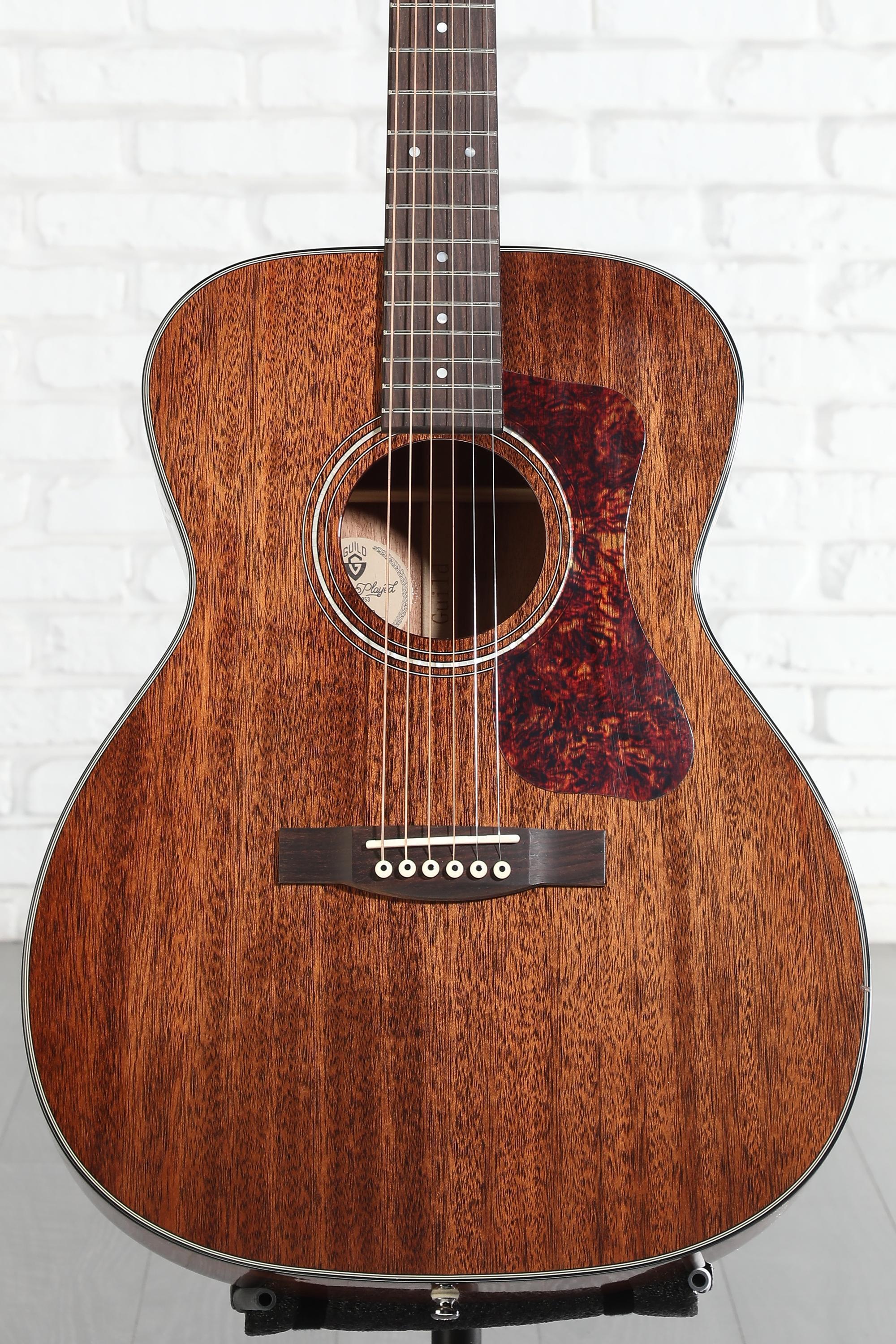 Guild OM-120, Orchestra Acoustic Guitar - Natural | Sweetwater