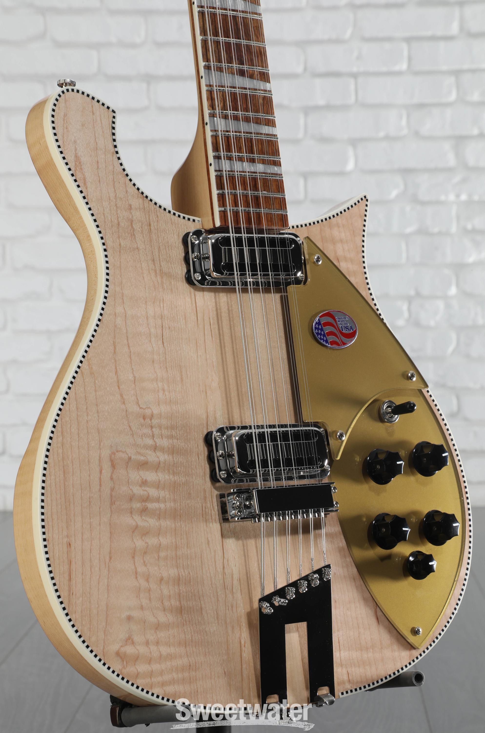 ミロ ロラン・ペンローズ Rickenbacker 660/12 12-string Electric Guitar - Mapleglo