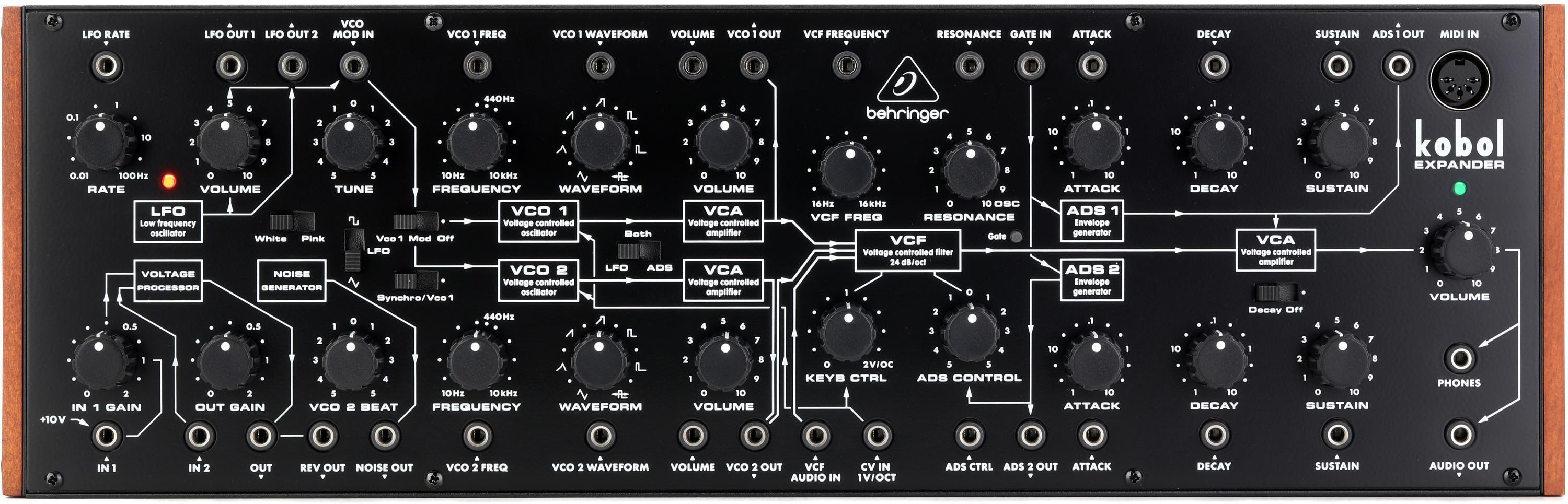 Behringer Model D Analog Synthesizer | Sweetwater