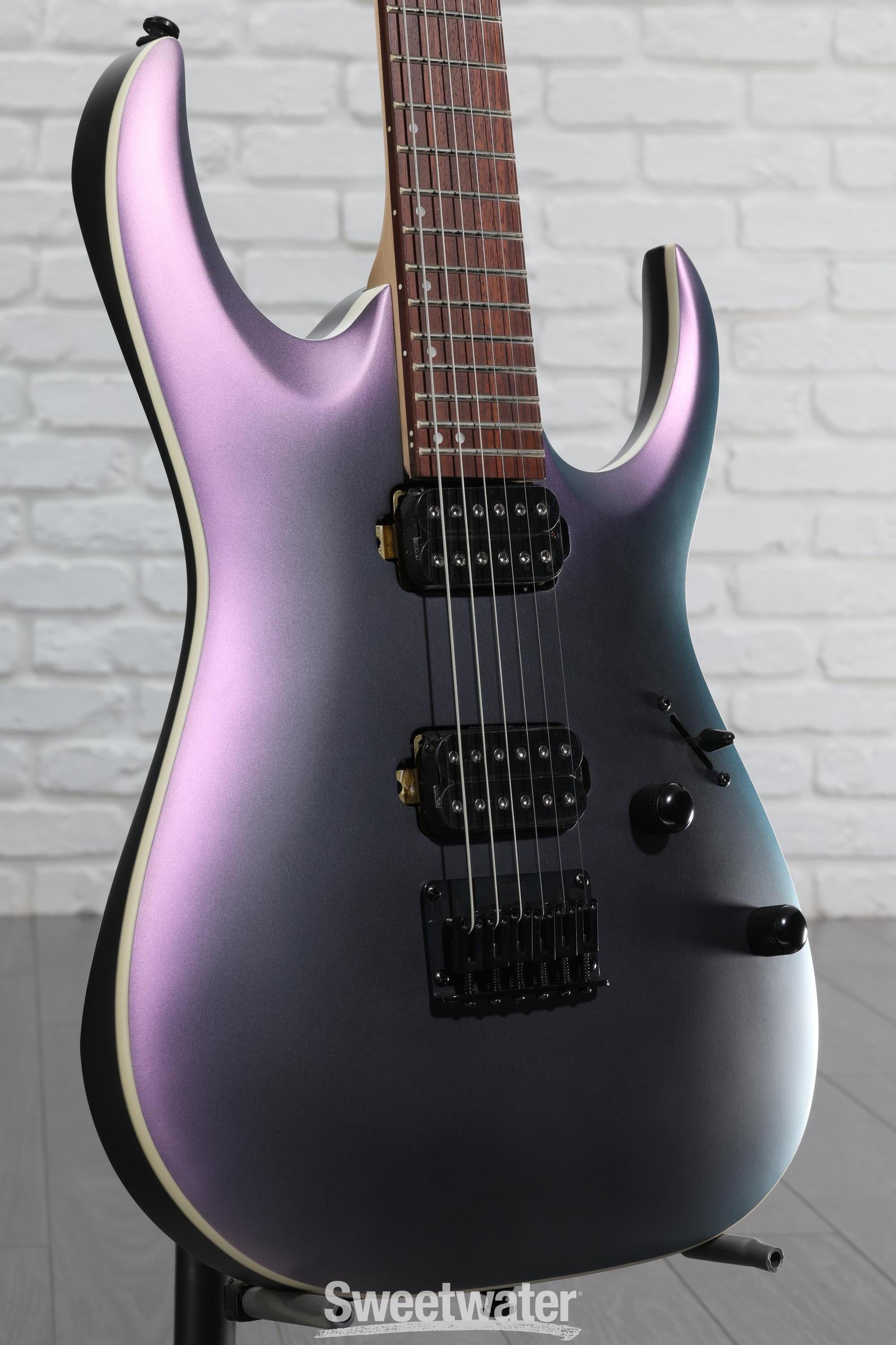 ギター RGA42EX-BAM Ibanez Standard RGA42EX Electric Guitar - Black Aurora Burst Matte