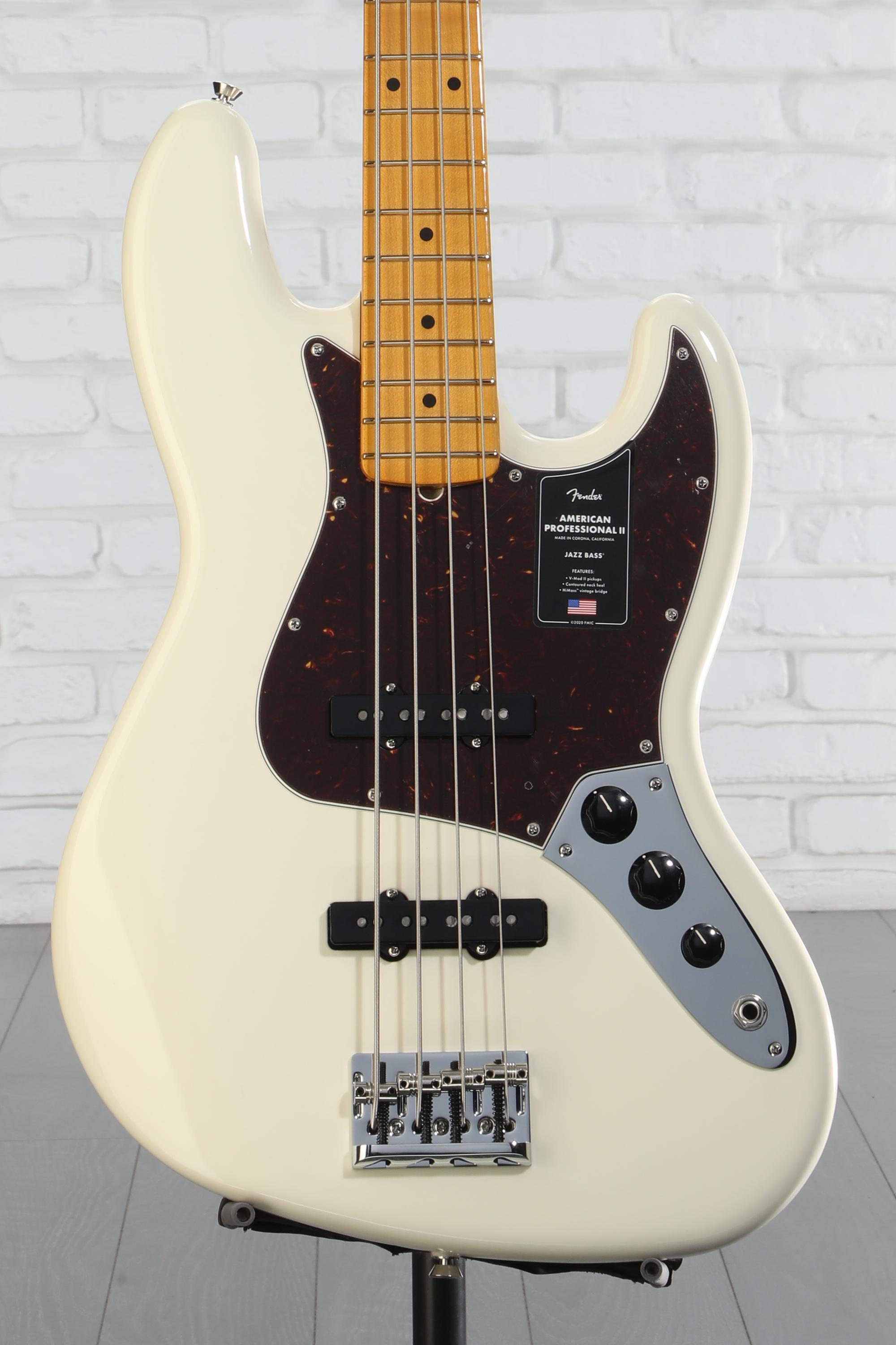 Fender American Professional II Jazz Bass - Olympic White