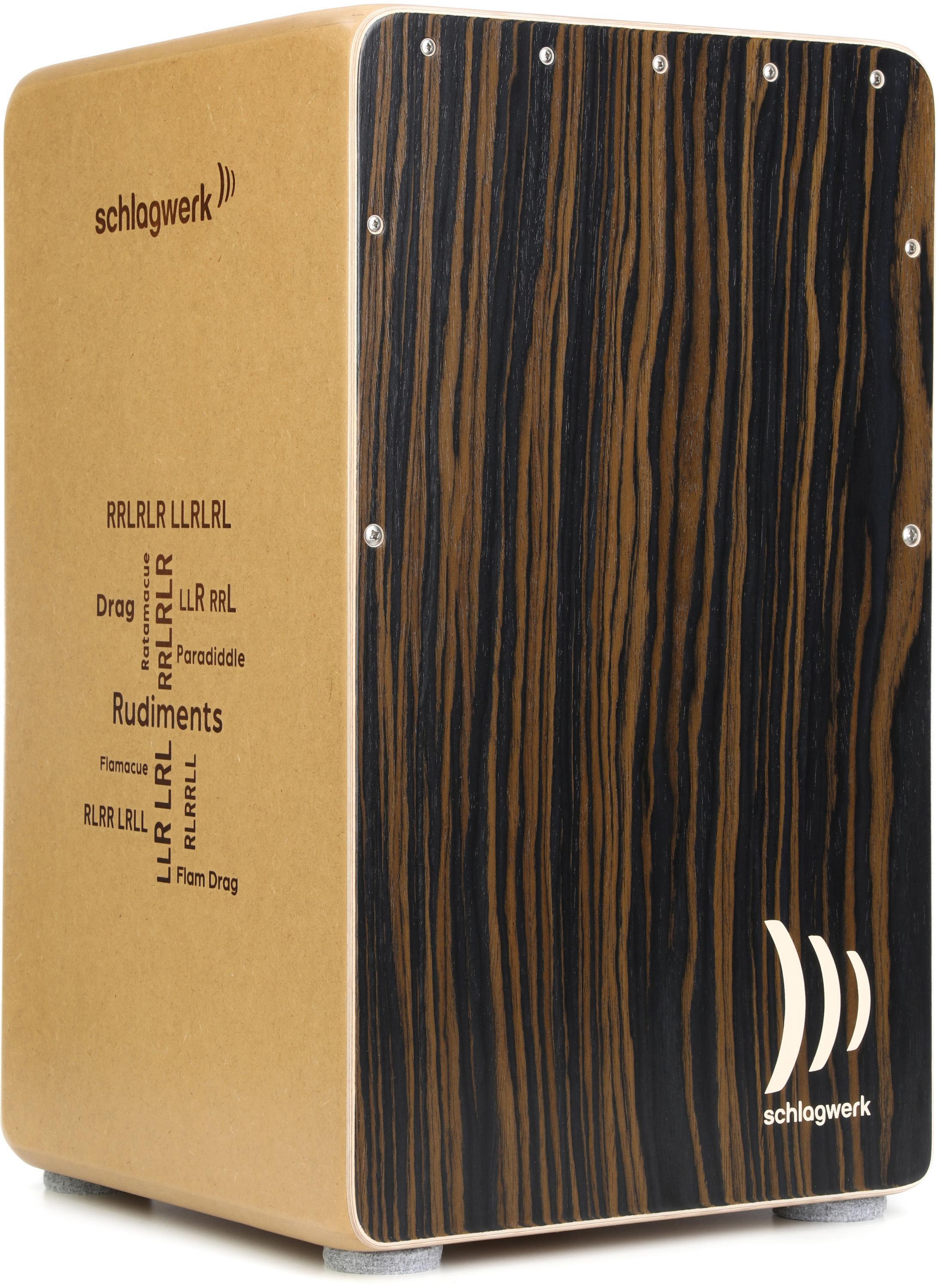 Schlagwerk Rudiments Cajon - Natural Mariso Makassar, Sweetwater