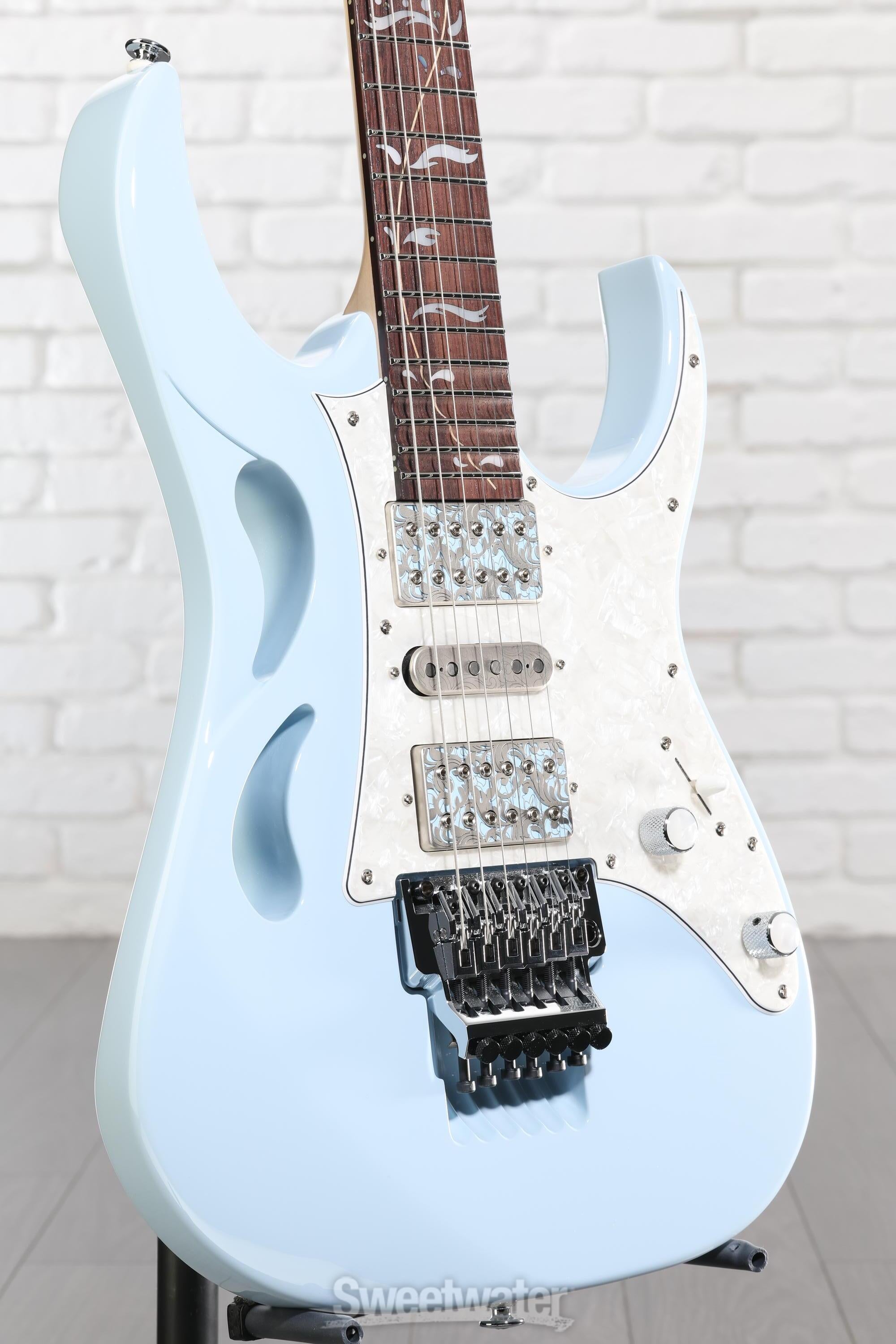 Ibanez Steve Vai Signature PIA3761C Electric Guitar - Blue Powder