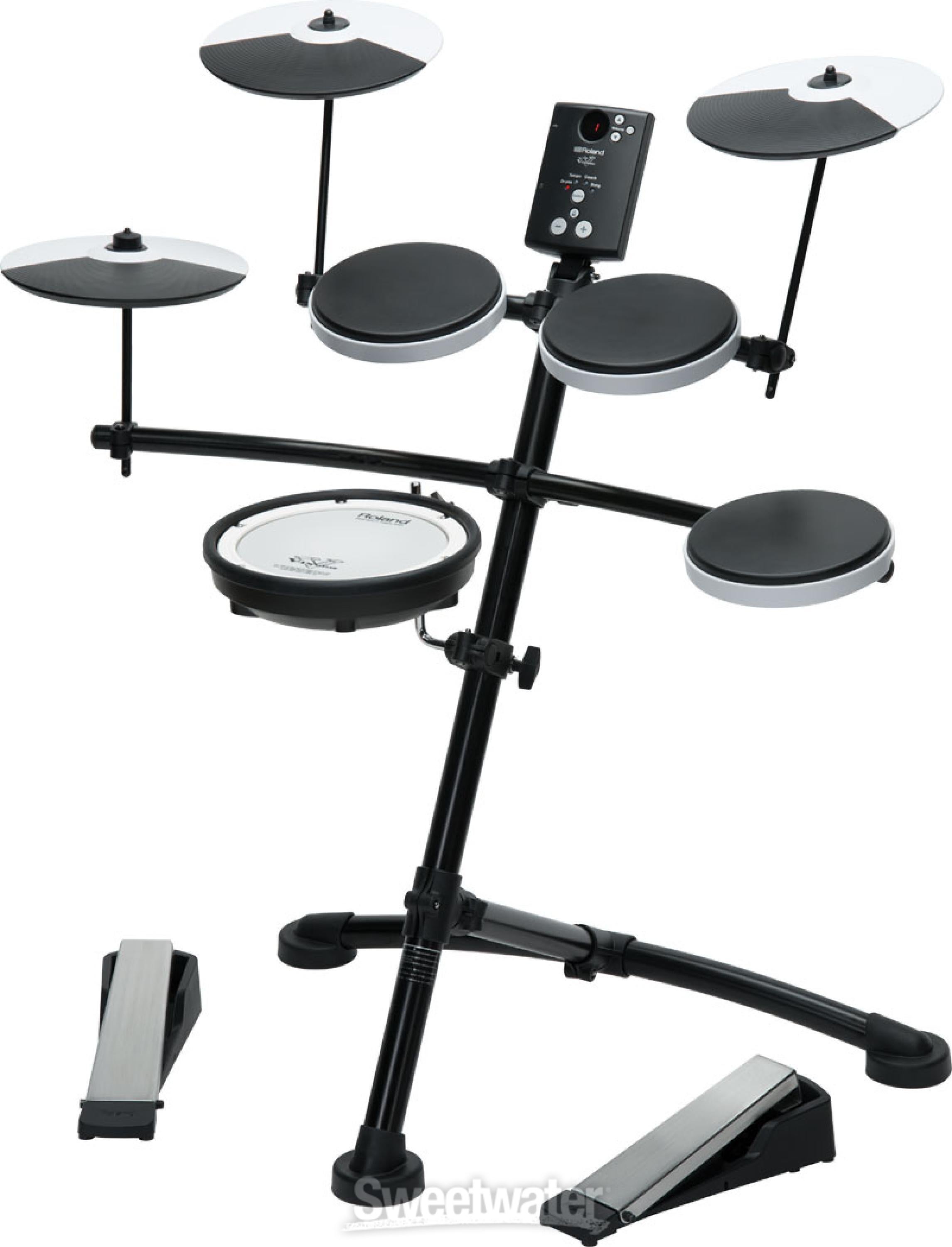 美品 Roland V-Drums TD-1KV 3シンバル Roland V-Drums TD-1KV Electronic Drum Set | Sweetwater