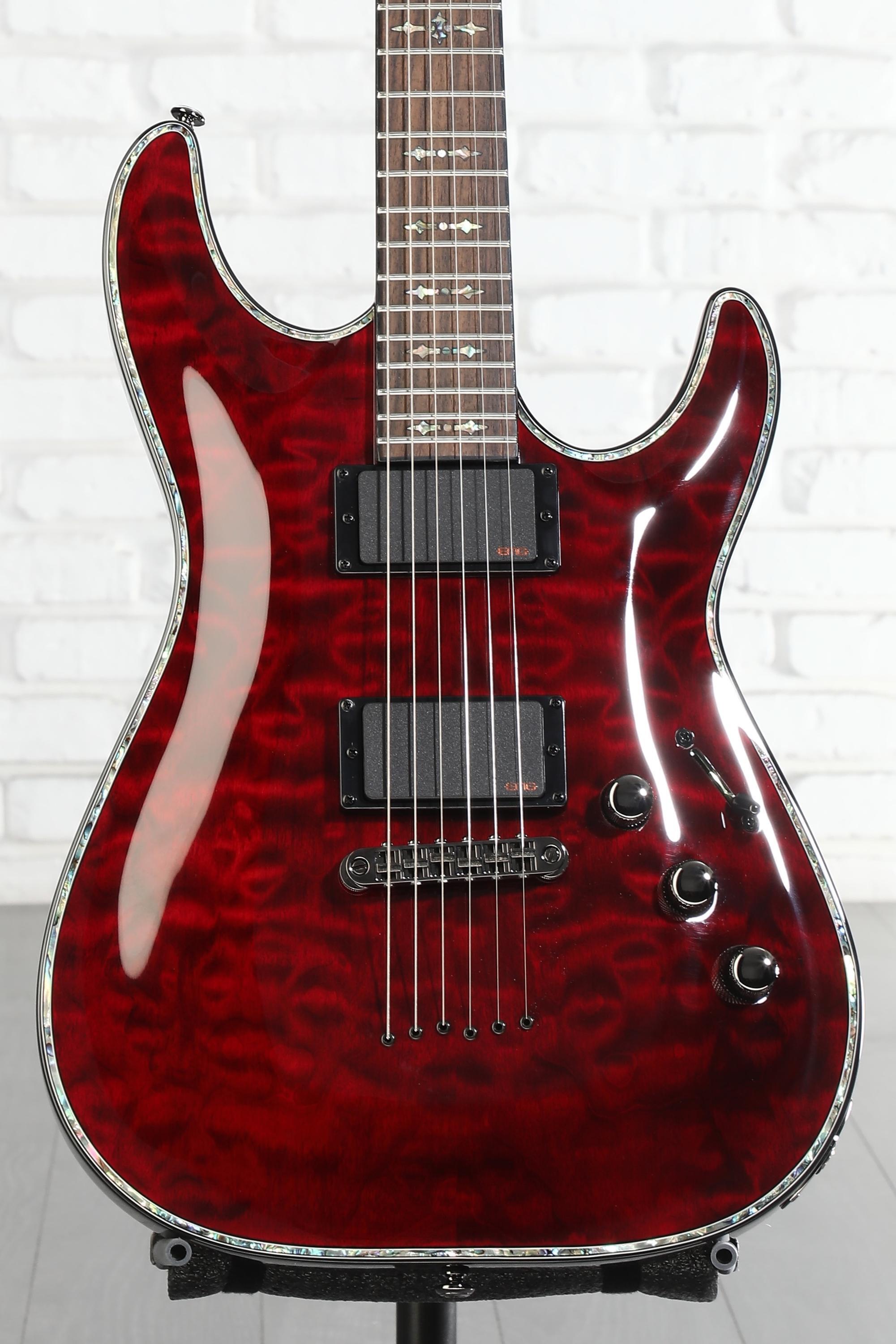 Schecter Hellraiser C-1 Electric Guitar - Black Cherry | Sweetwater