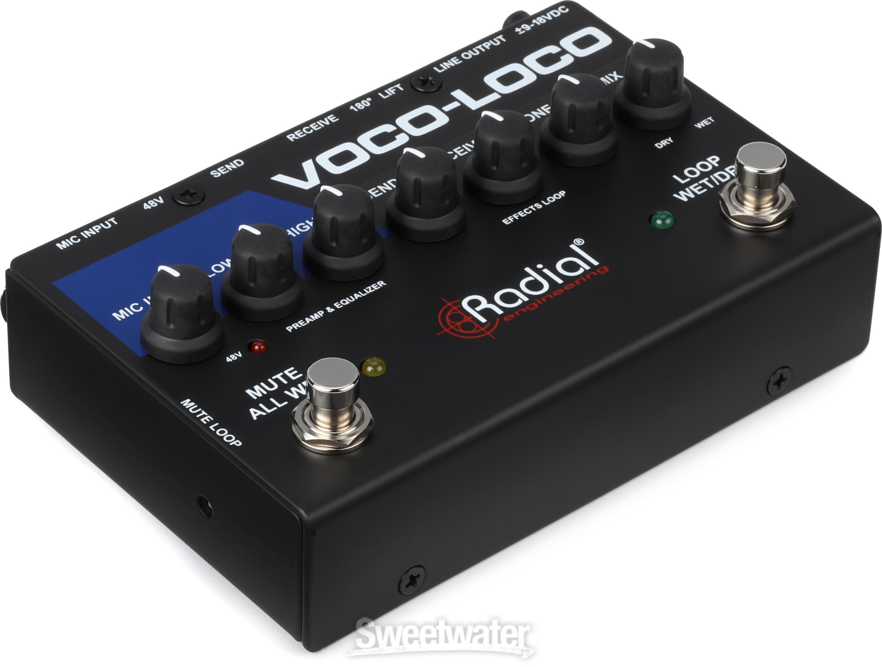 Radial Voco-Loco Microphone Effects Switcher | Sweetwater