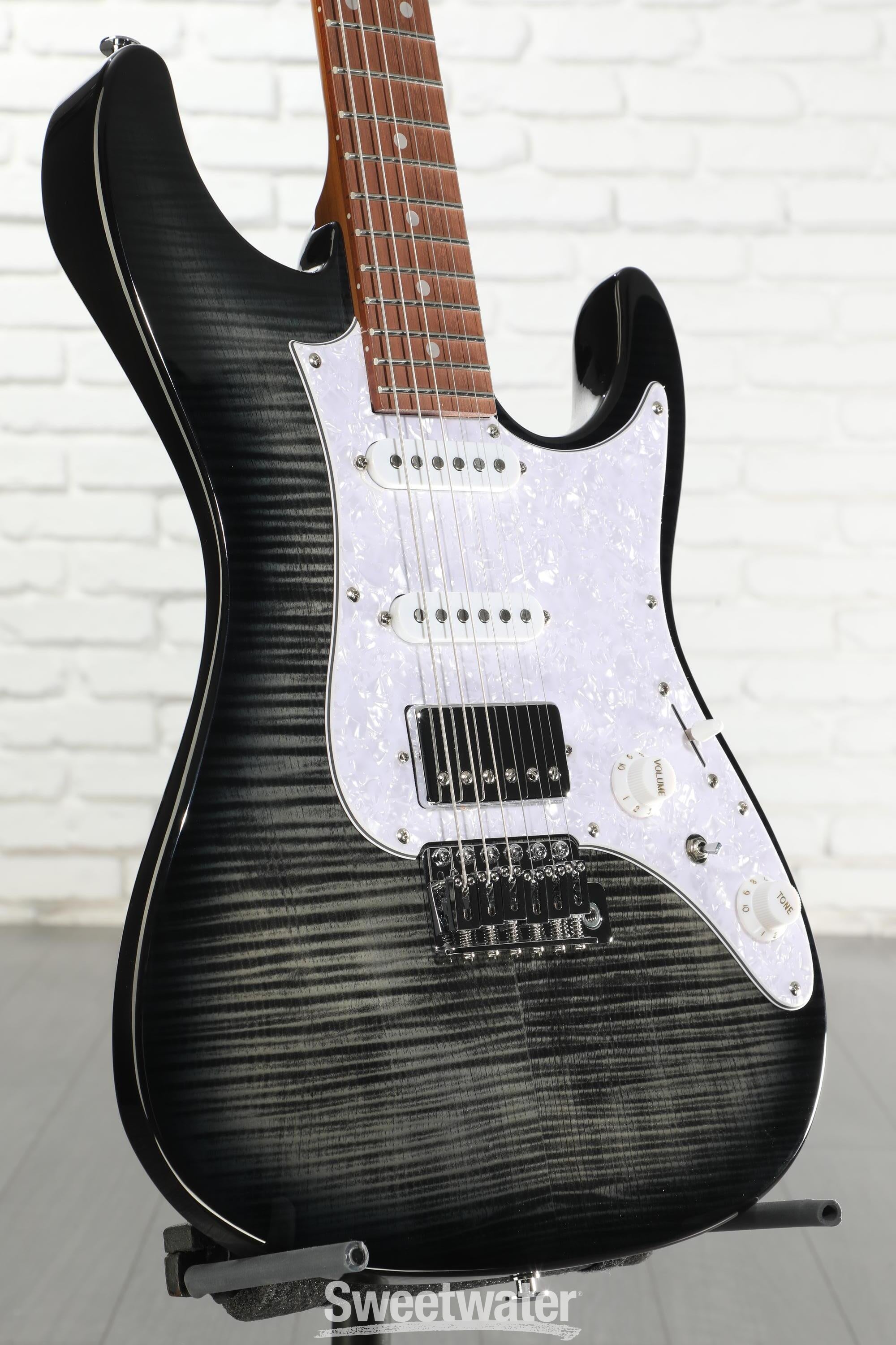 Ibanez Standard AZ22S1F Electric Guitar - Transparent Black