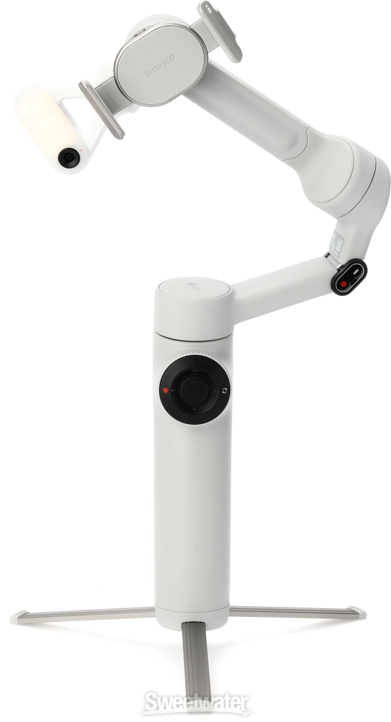 Insta360 Flow 2 Gimbal with AI Tracker - Stone Gray | Sweetwater