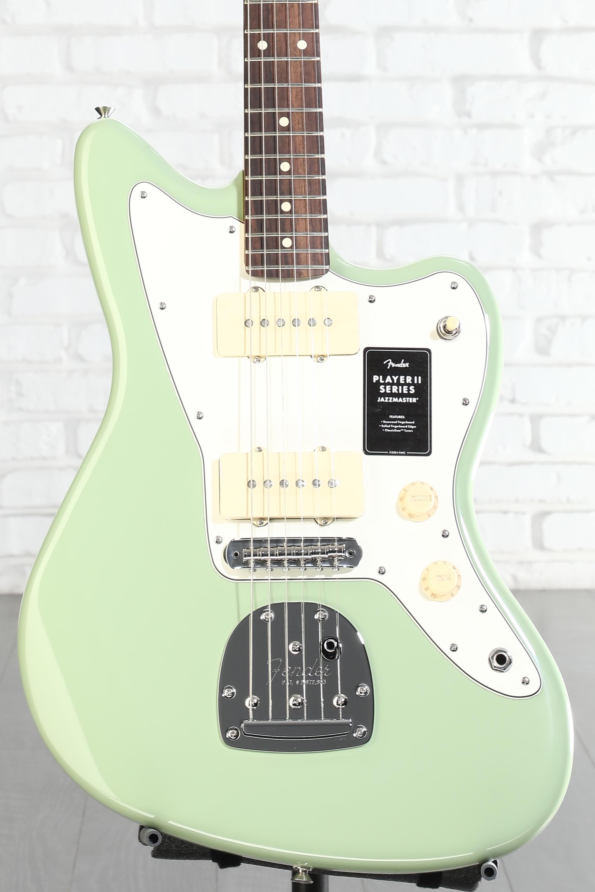 ギター Fender Player Series Jazzmaster Fender Player Jazzmaster - Polar White with Pau Ferro Fingerboard