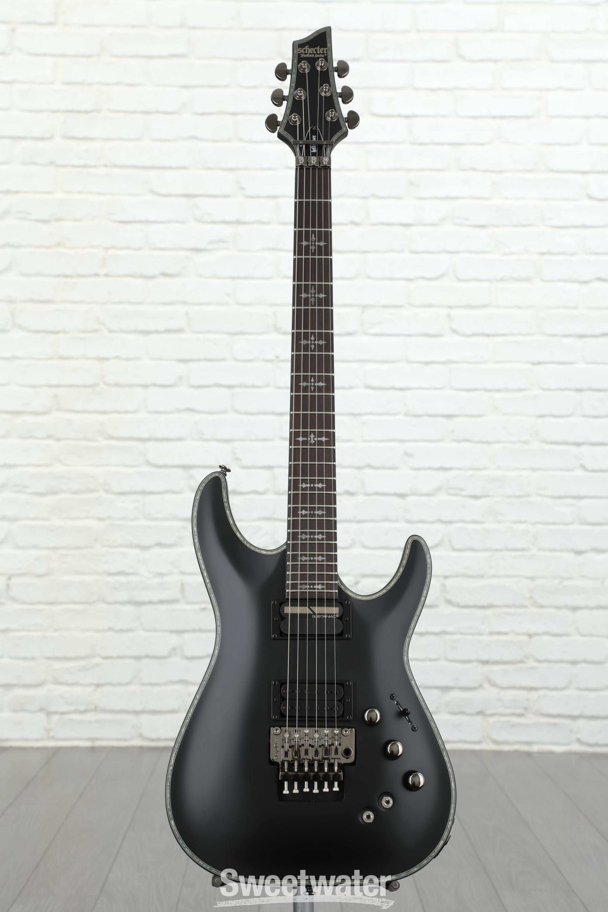 Schecter Hellraiser C-1 FR Passive w/ Sustainiac Dent and