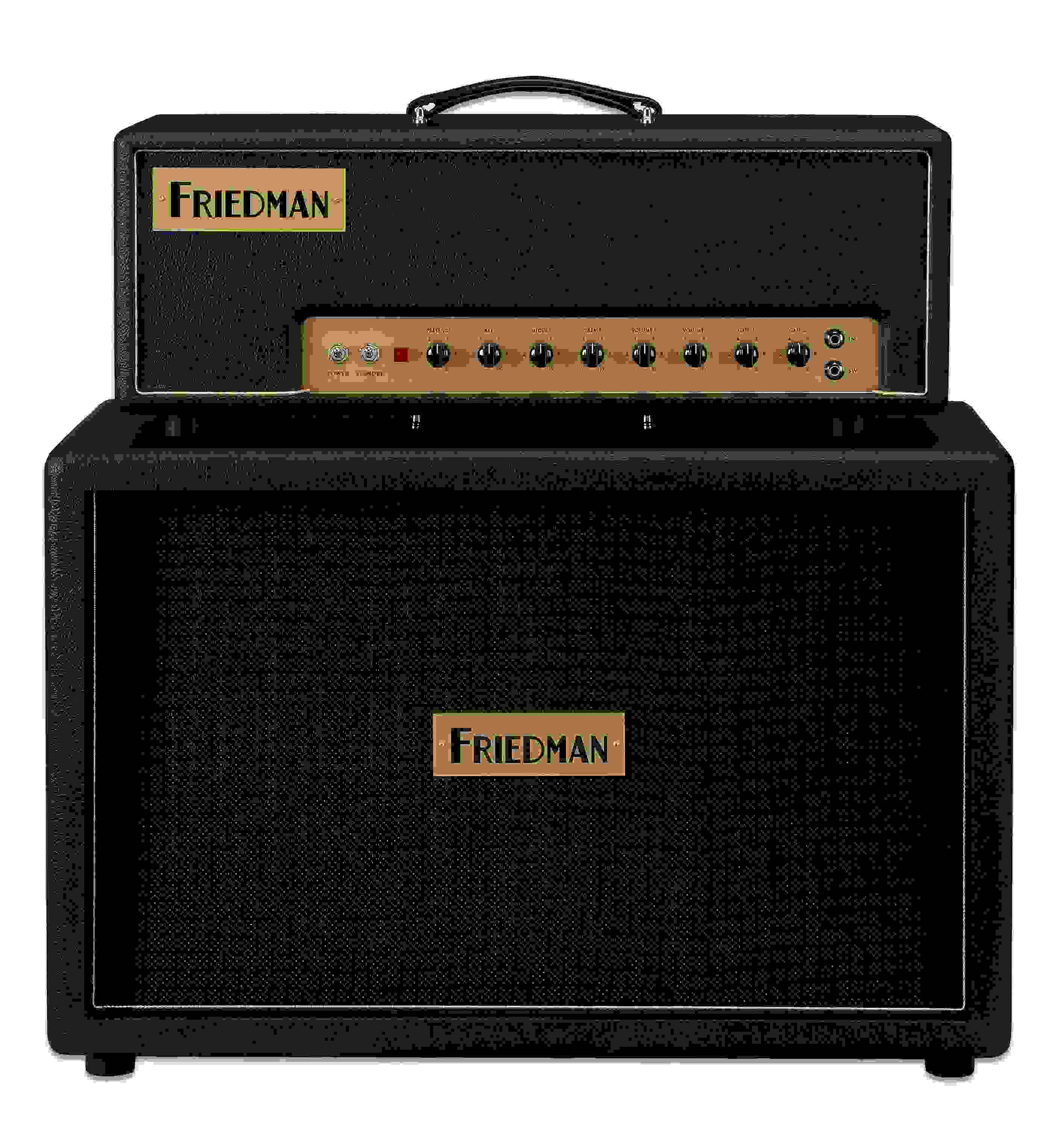 Friedman Small Box 50-watt 2-channel Tube Head and 2x12' Closed-back Speaker Cabinet