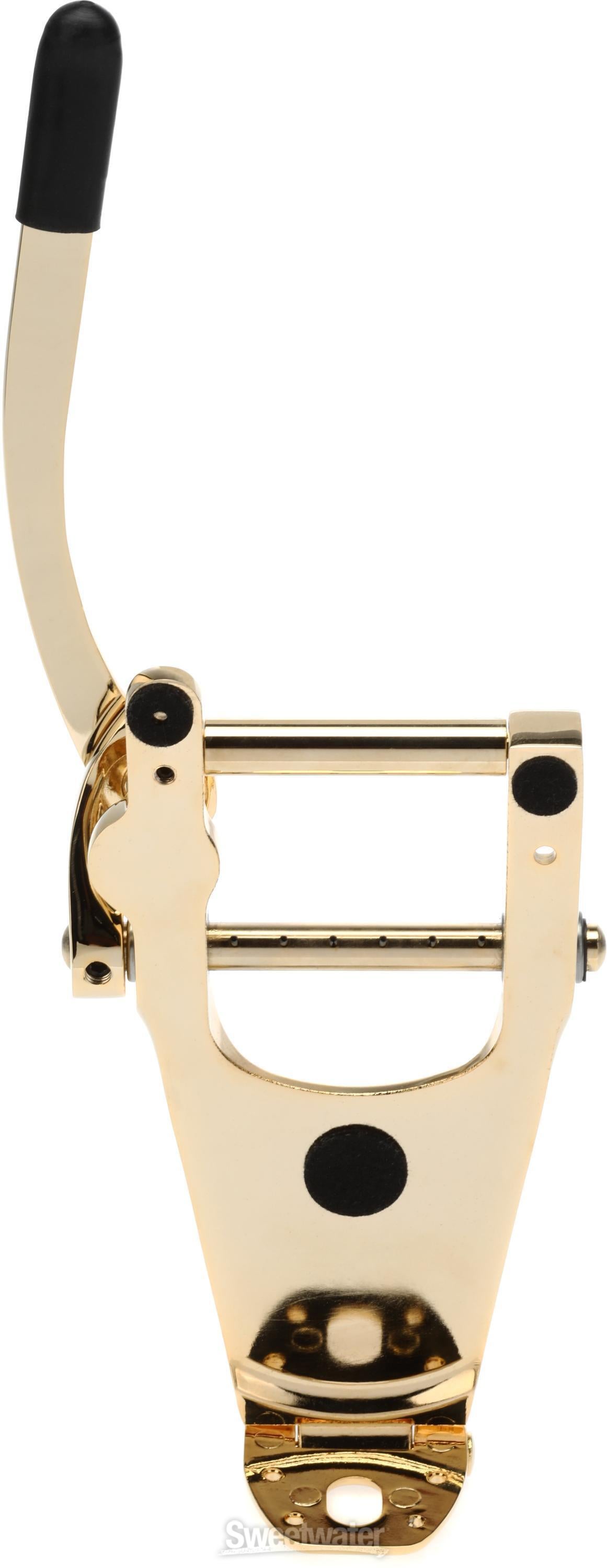 Bigsby B7 Vibrato Tailpiece for Archtop Guitars - Gold