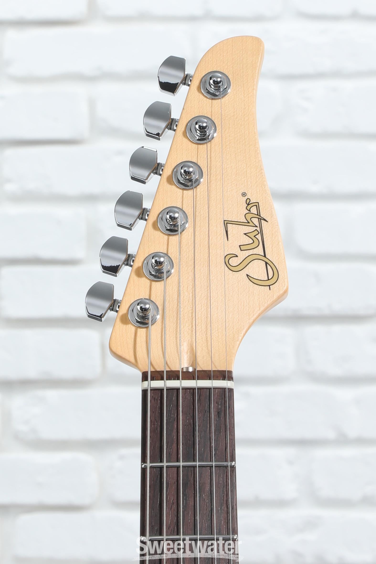 Suhr Classic S SSS Electric Guitar - Sonic Blue | Sweetwater