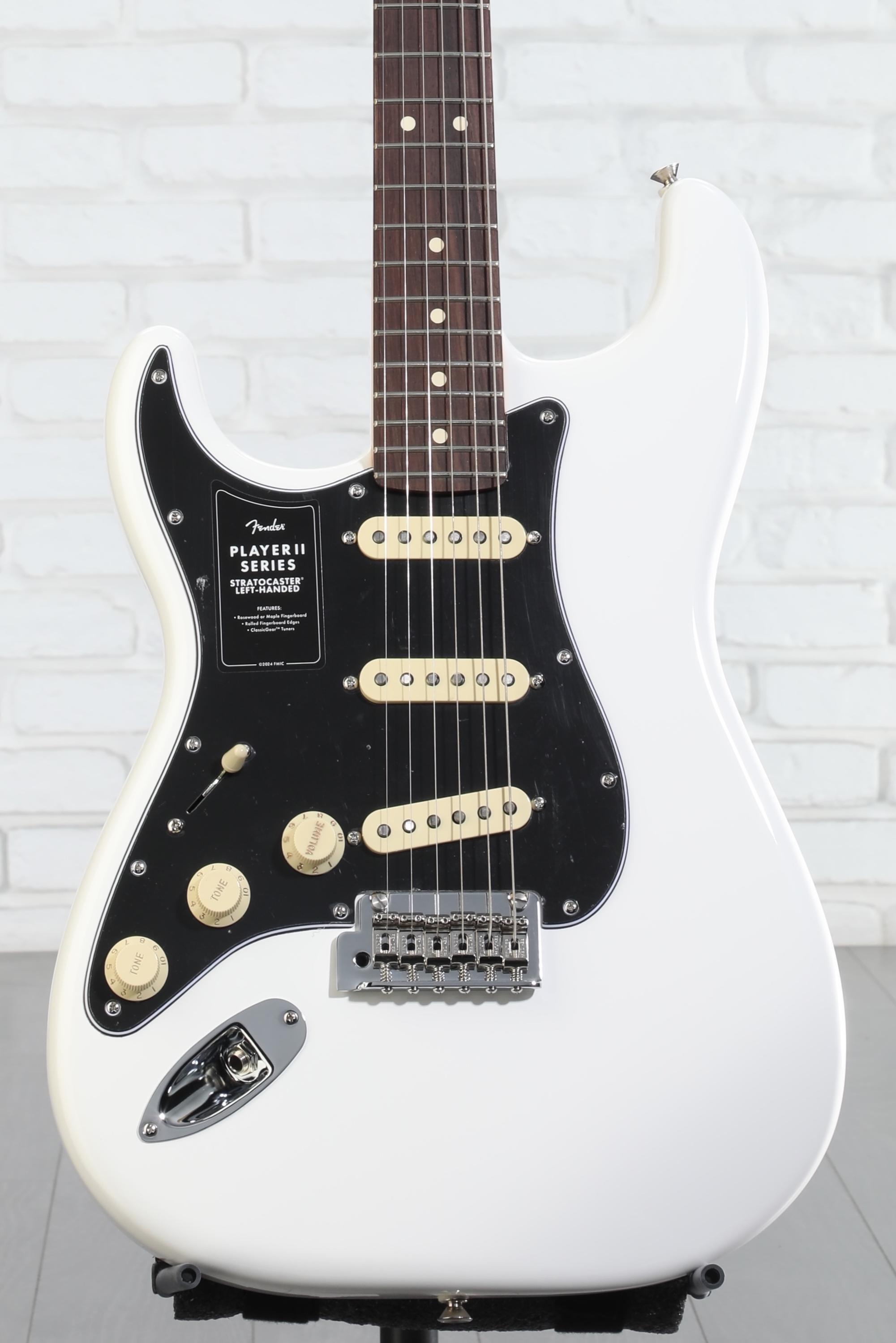 Fender Player II Stratocaster Left-handed Electric Guitar - Polar