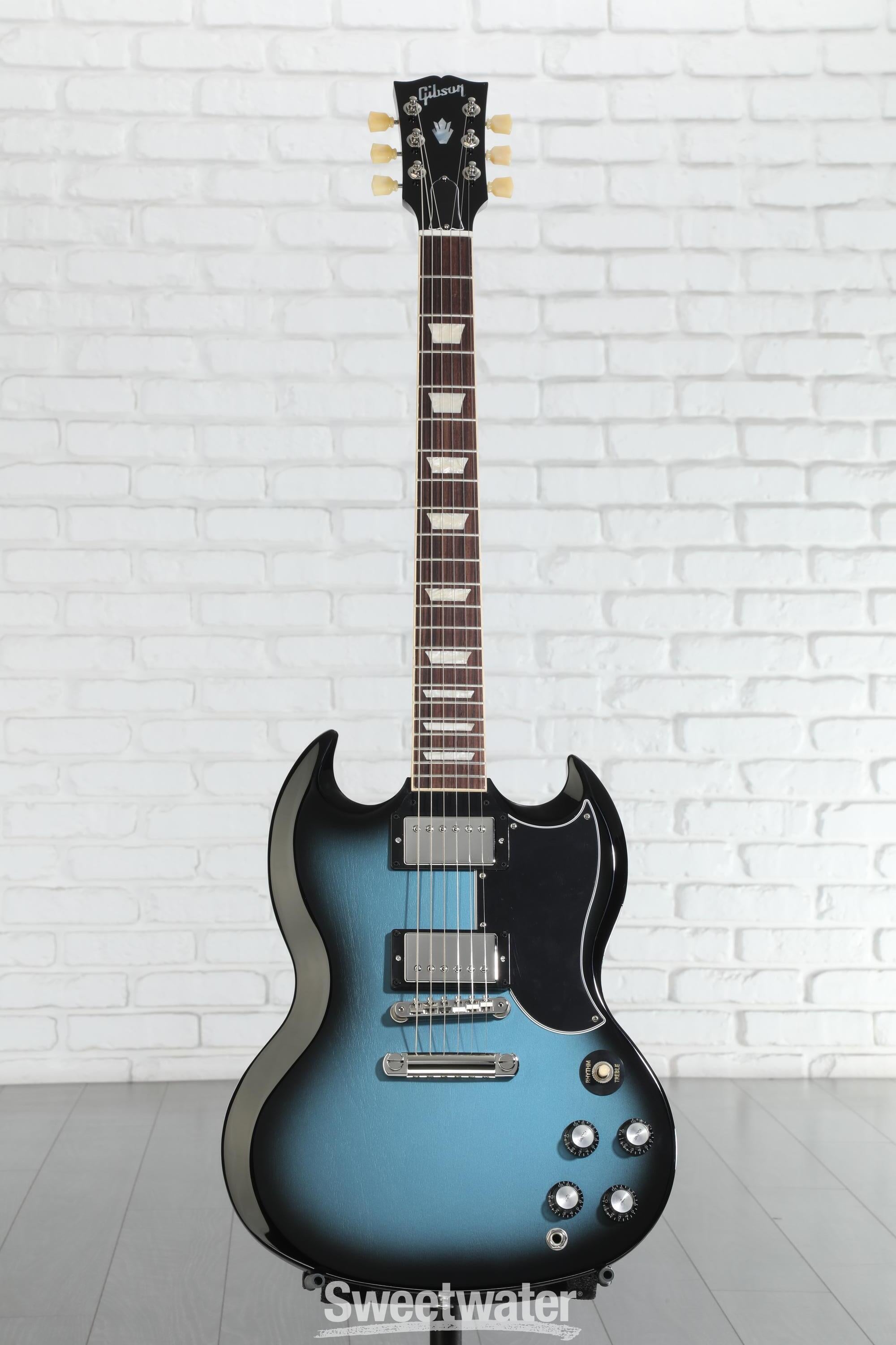 Gibson SG Standard '61 Electric Guitar - Pelham Blue | Sweetwater