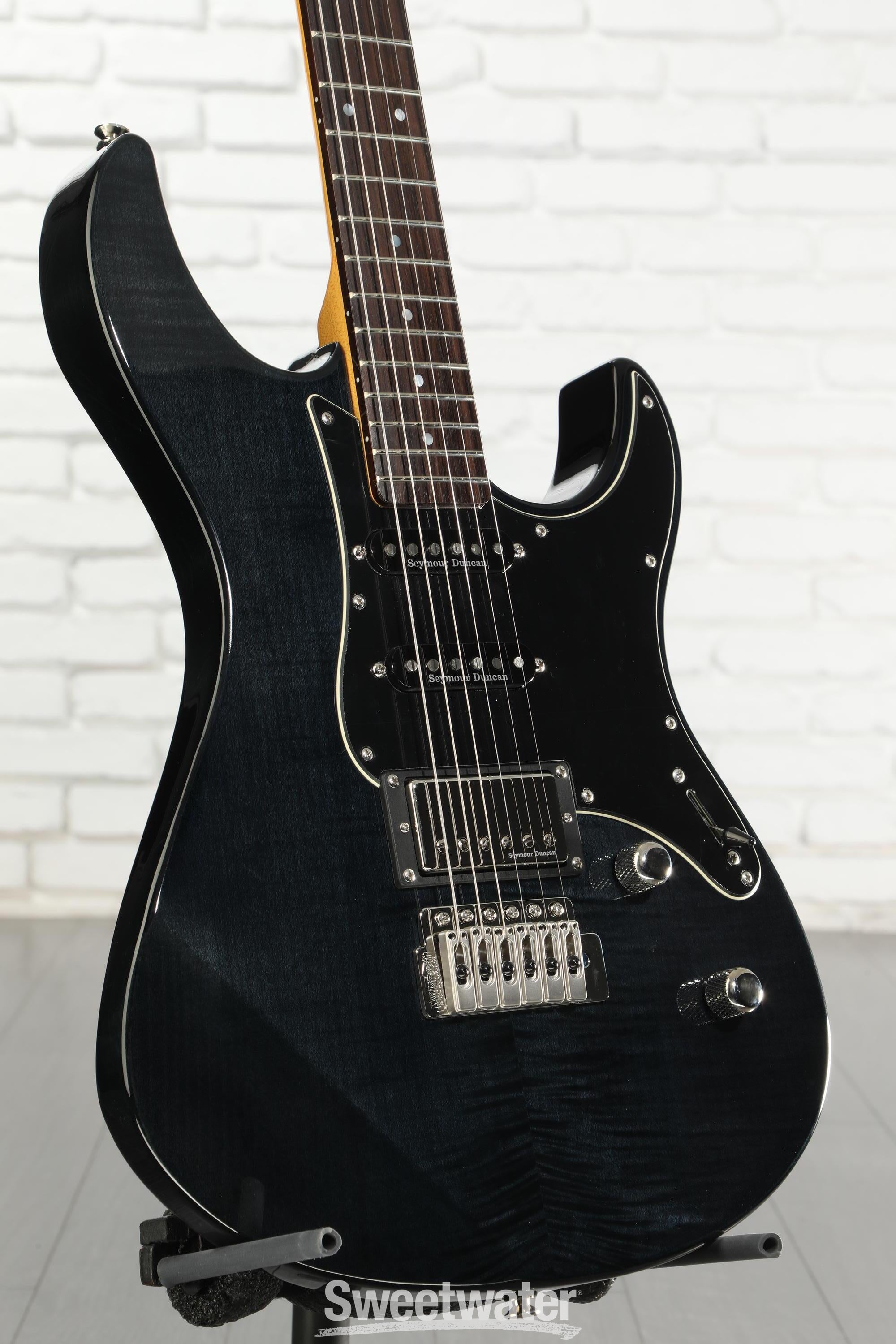 Yamaha PAC612VIIFM Pacifica Electric Guitar - Translucent Black