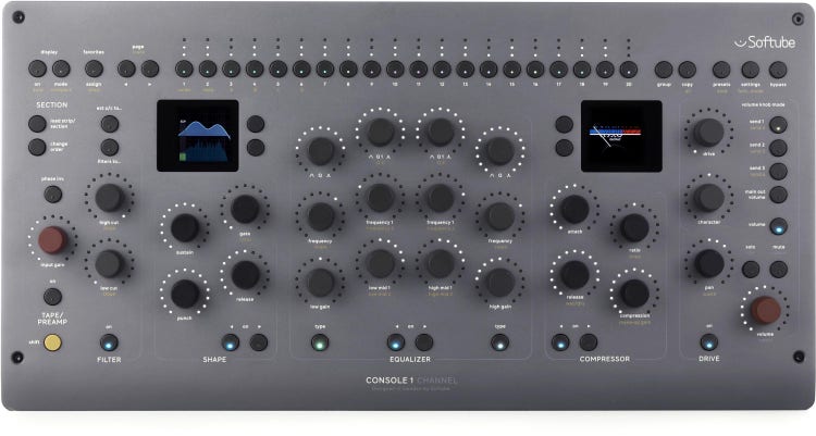 Softube Console 1 Channel MkIII Control Surface