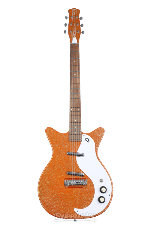 Danelectro '59M NOS+ Electric Guitar - Orange Metalflake