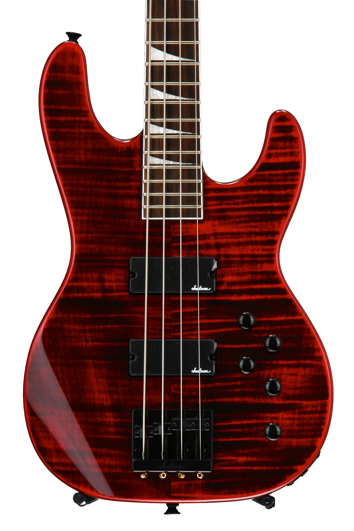 Jackson CBXNT IV Concert Bass - Trans Red | Sweetwater