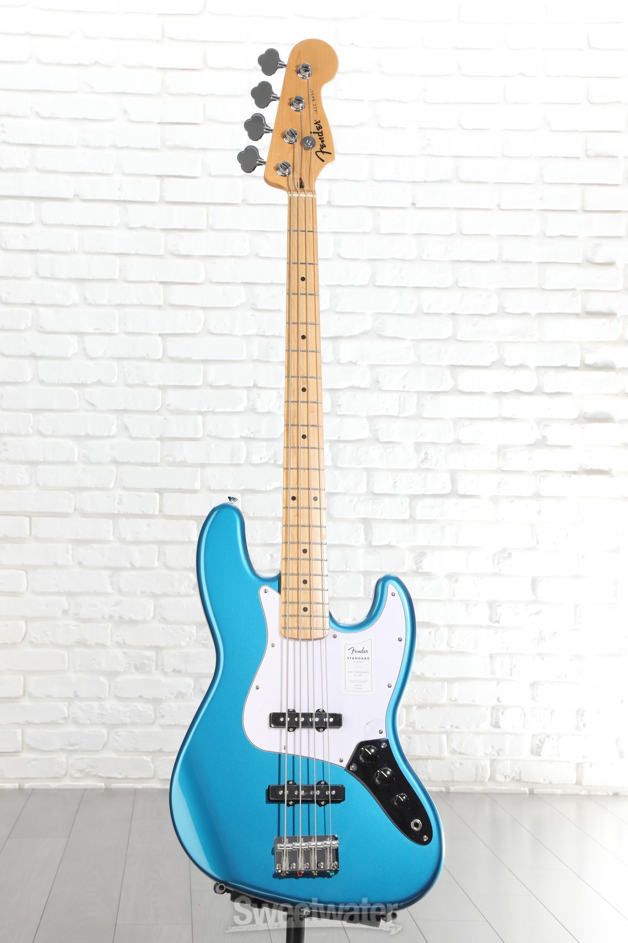 Fender Standard Jazz Bass - Aqua Marine Metallic, Maple