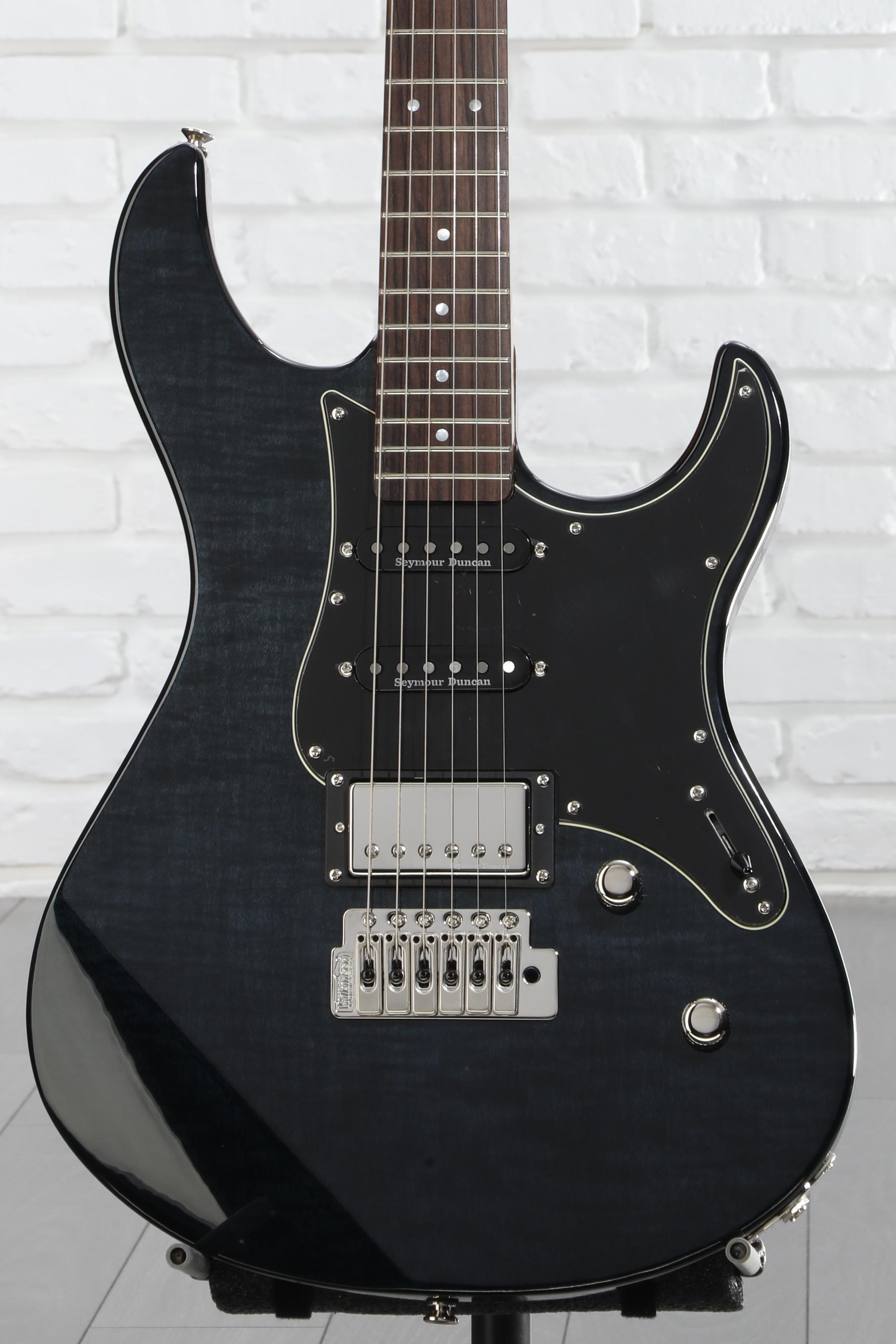 Yamaha PAC612VIIFM Pacifica Electric Guitar - Translucent Black