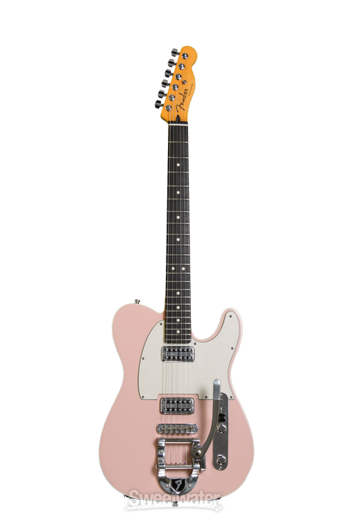 Fender Custom Shop Double TVJ Telecaster with B-5 Bigsby - Shell Pink