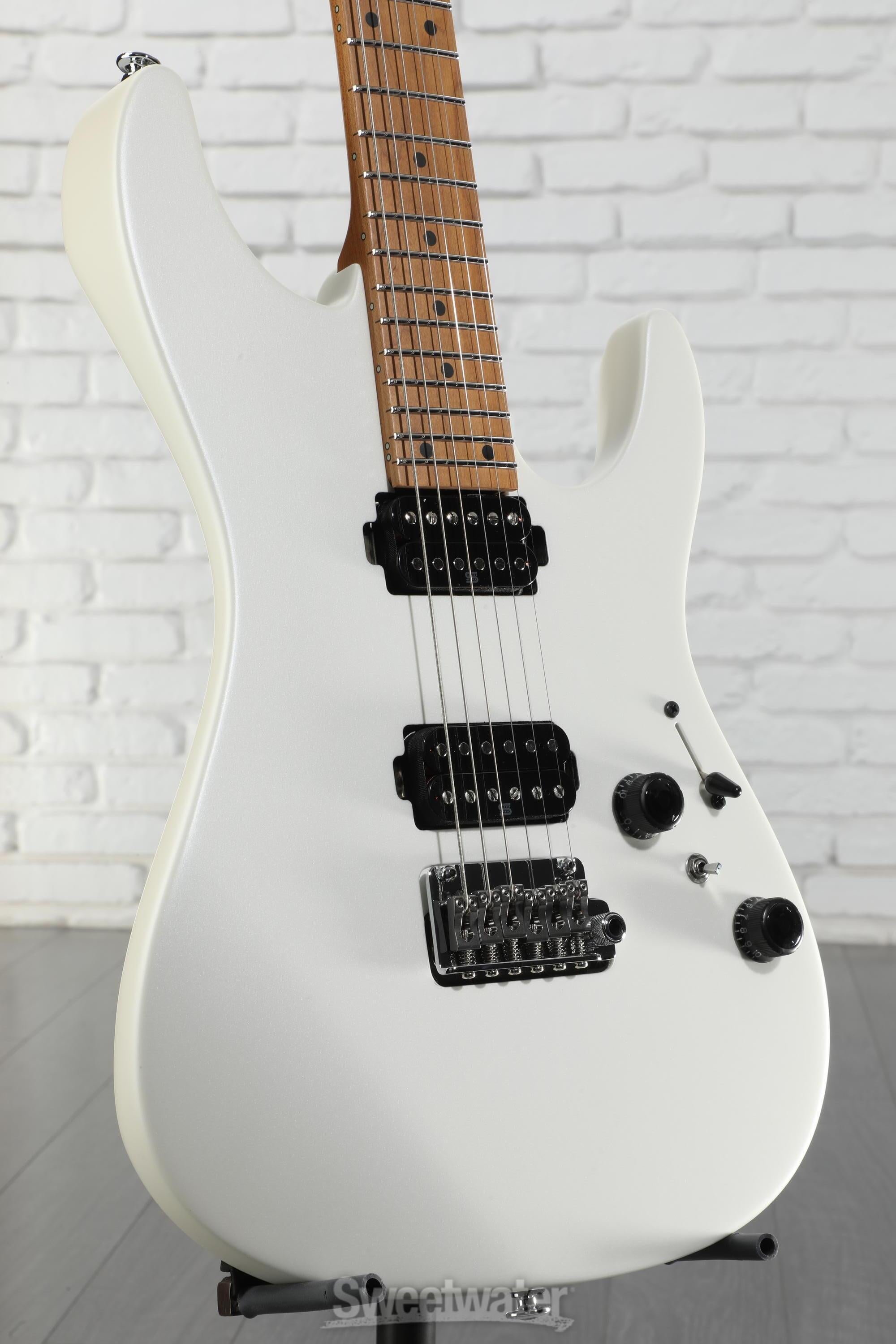 Ibanez Prestige AZ2402 Electric Guitar - Pearl White Flat
