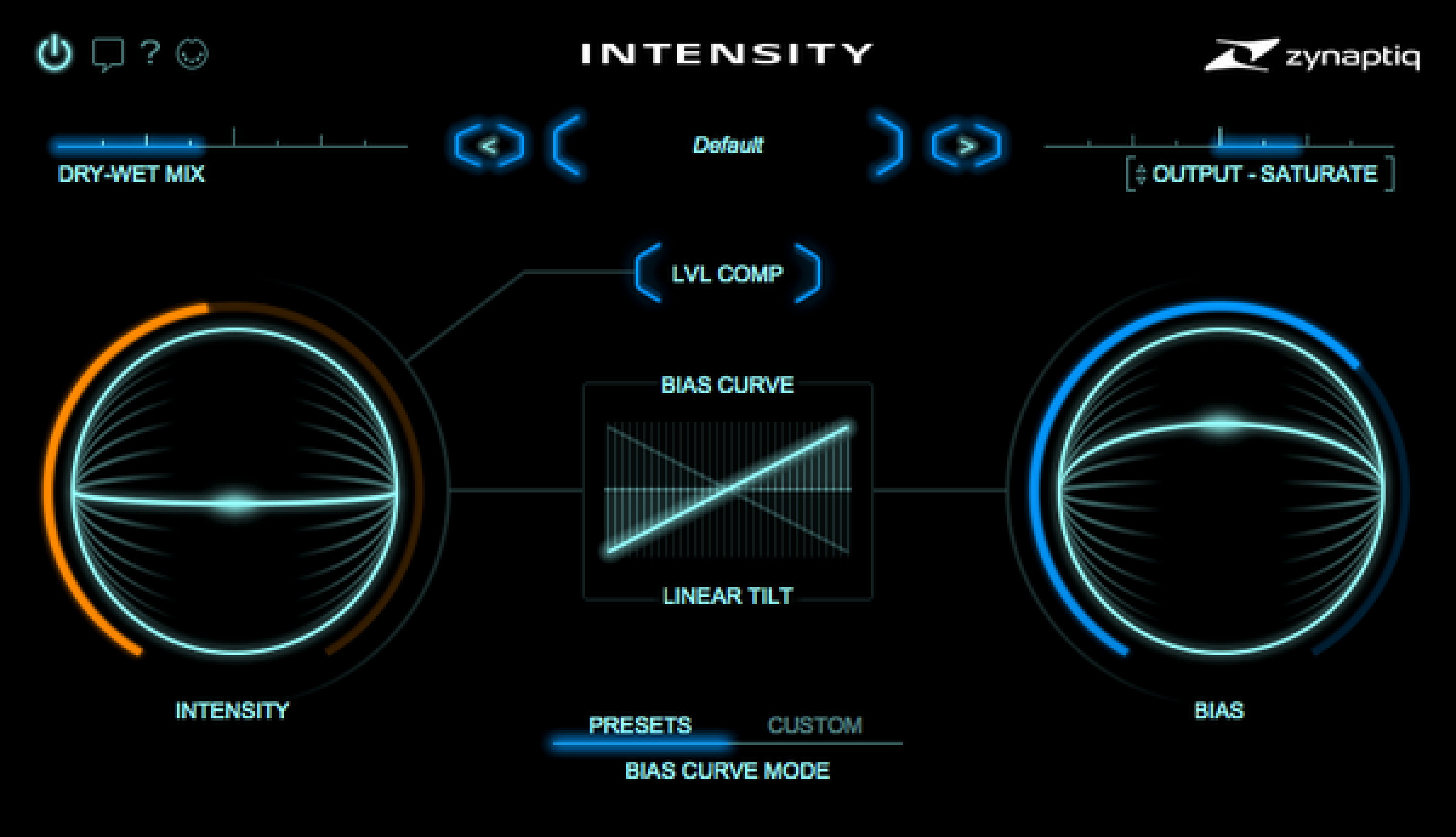 Zynaptiq Intensity Detail / Clarity / Density / Loudness Plug-in