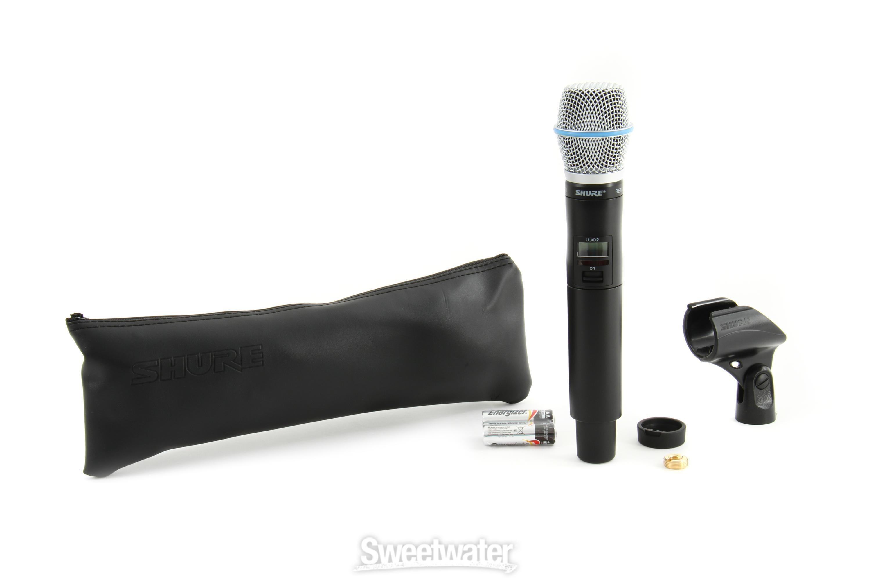 Shure ULXD2/Beta87A - L50 Band - 632-696 MHz | Sweetwater