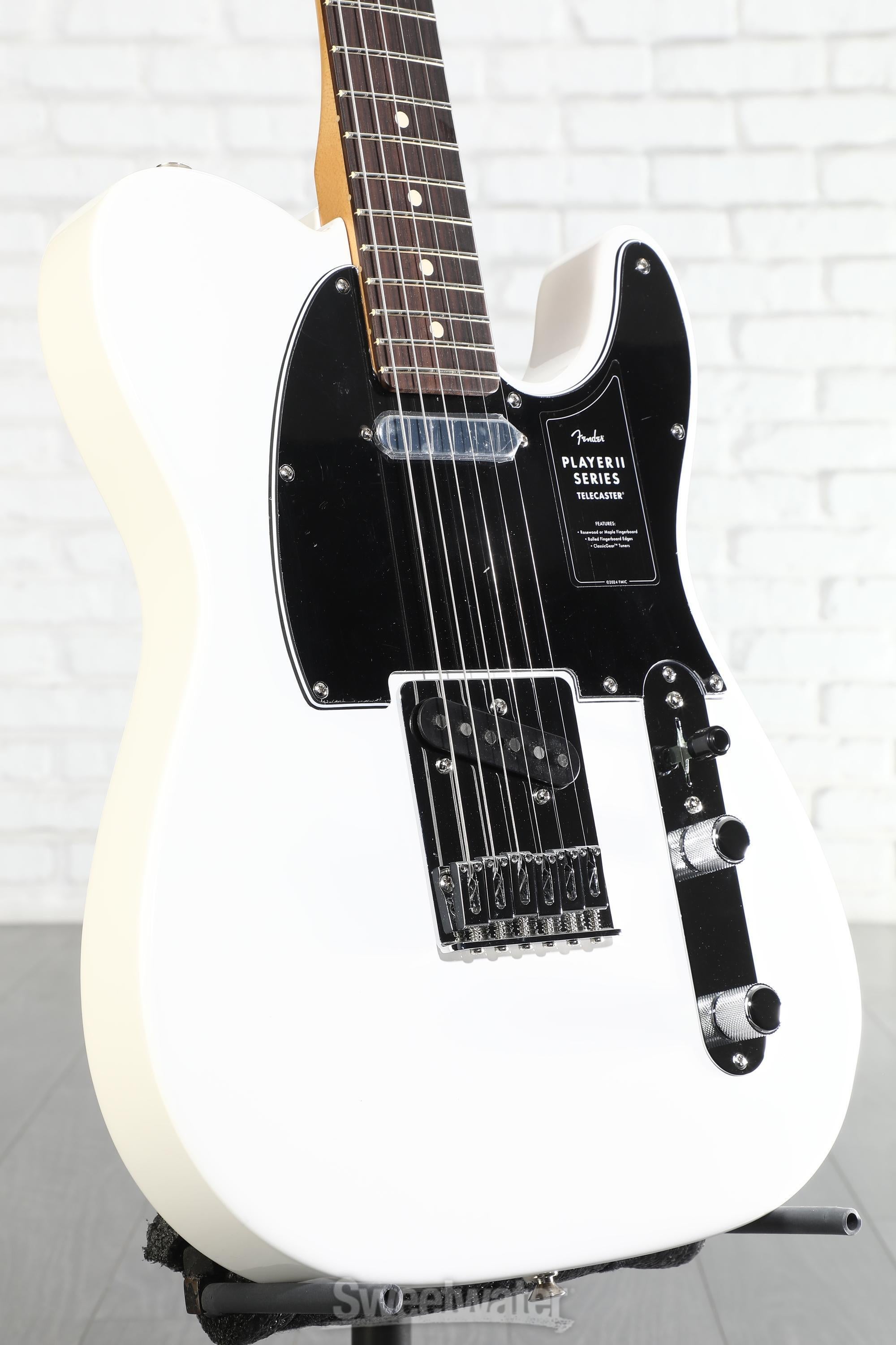 Fender Player II Telecaster Electric Guitar - Polar White with