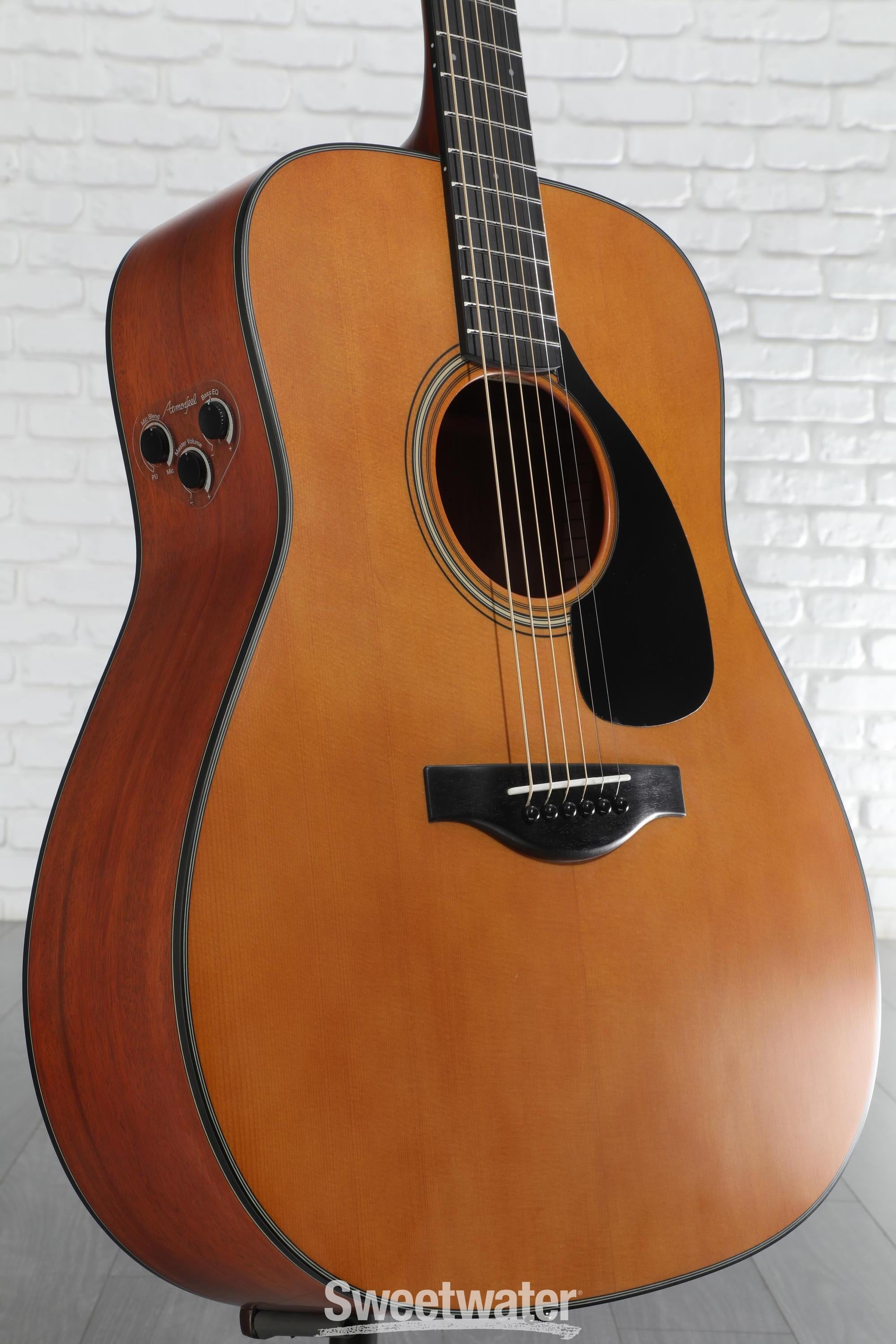 ギター YAMAHA FGX3 Yamaha FGX3 Red Label Dreadnought Acoustic-Electric Guitar
