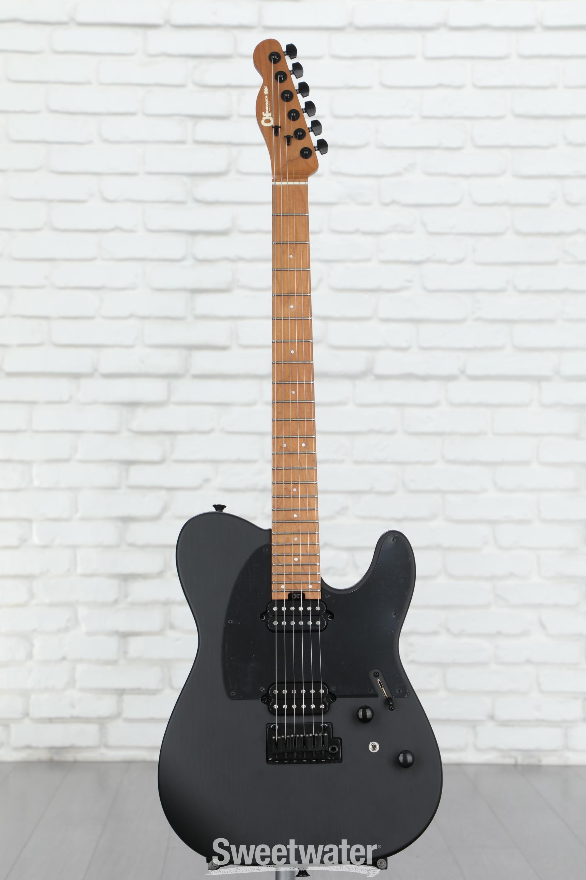 Charvel Pro-Mod So-Cal Style 2 24 2PT HH - Black Ash | Sweetwater