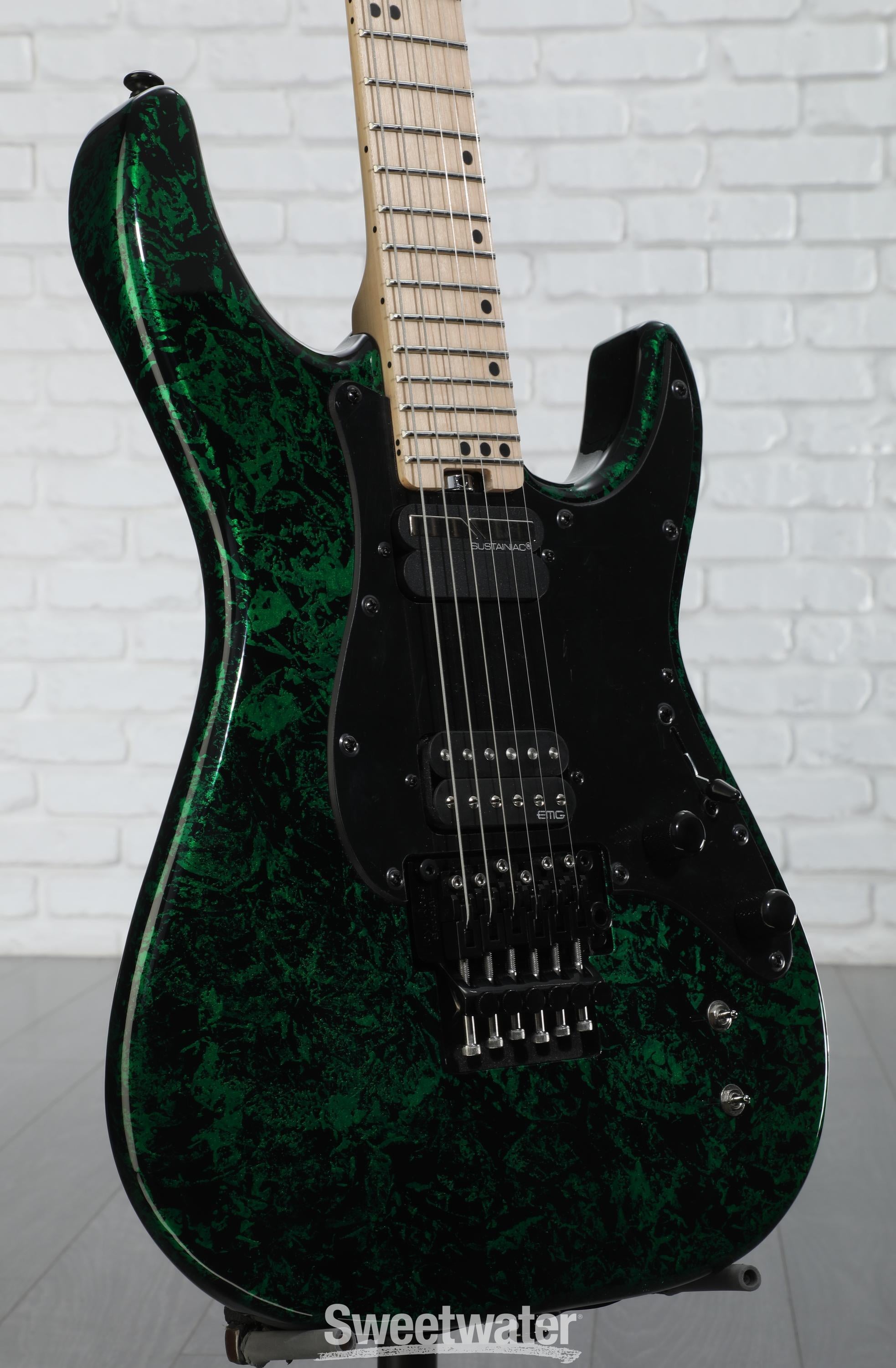 Schecter Sun Valley Super Shredder FR-S - Green Reign