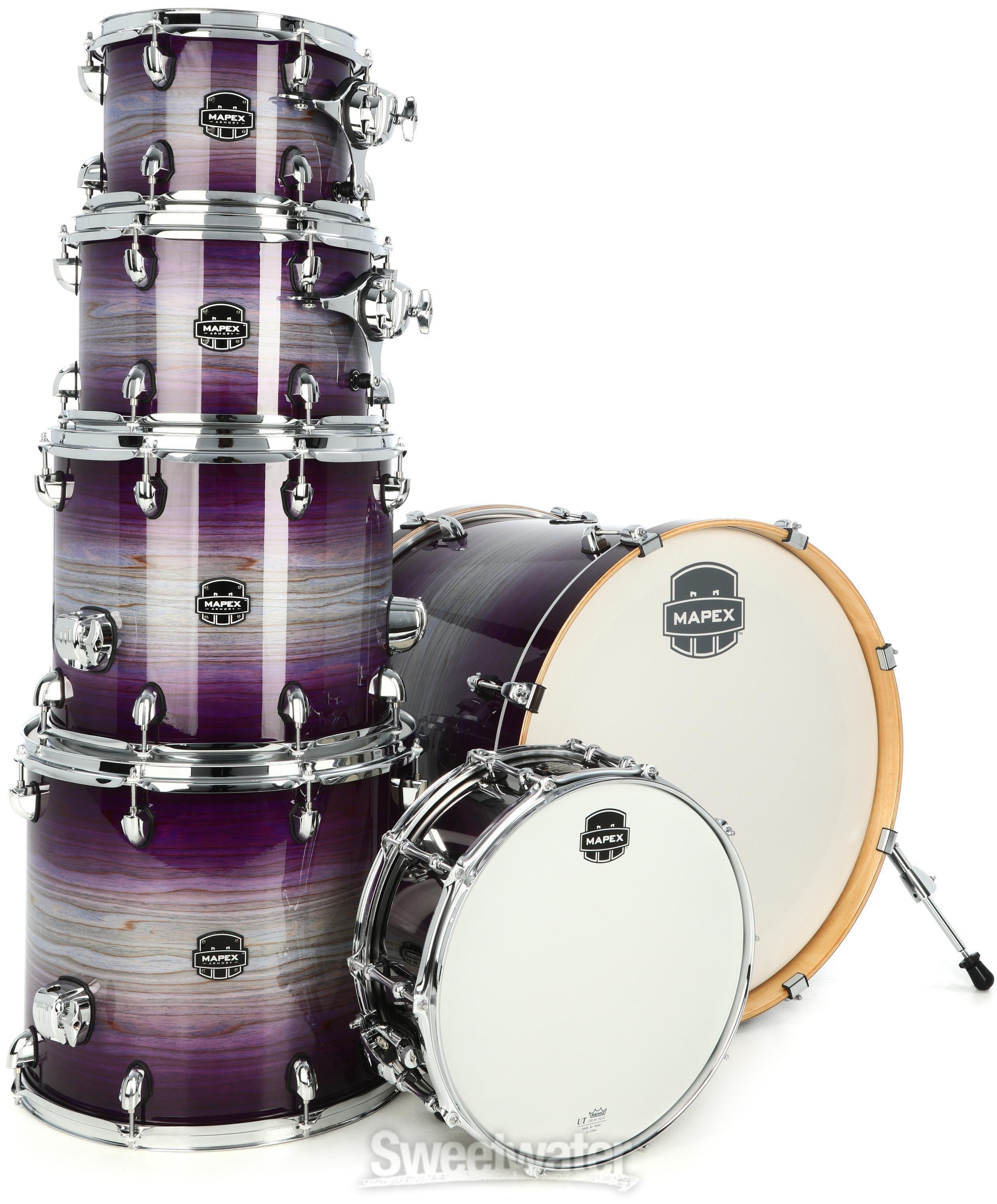 Mapex Armory 6-piece Studioease Fast Tom Shell Pack - Night Sky Burst