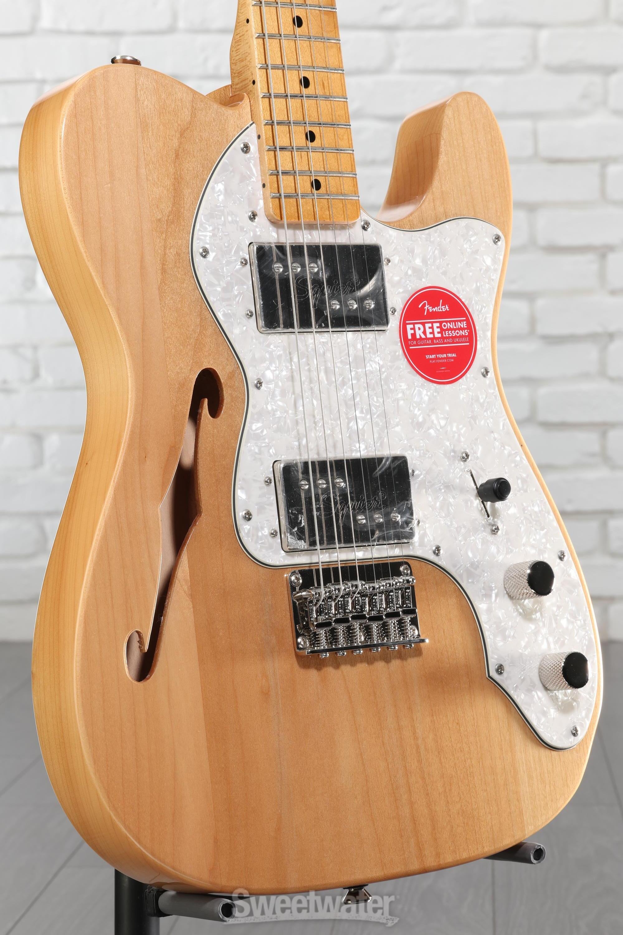 Squier Classic Vibe '70s Telecaster Thinline - Natural | Sweetwater