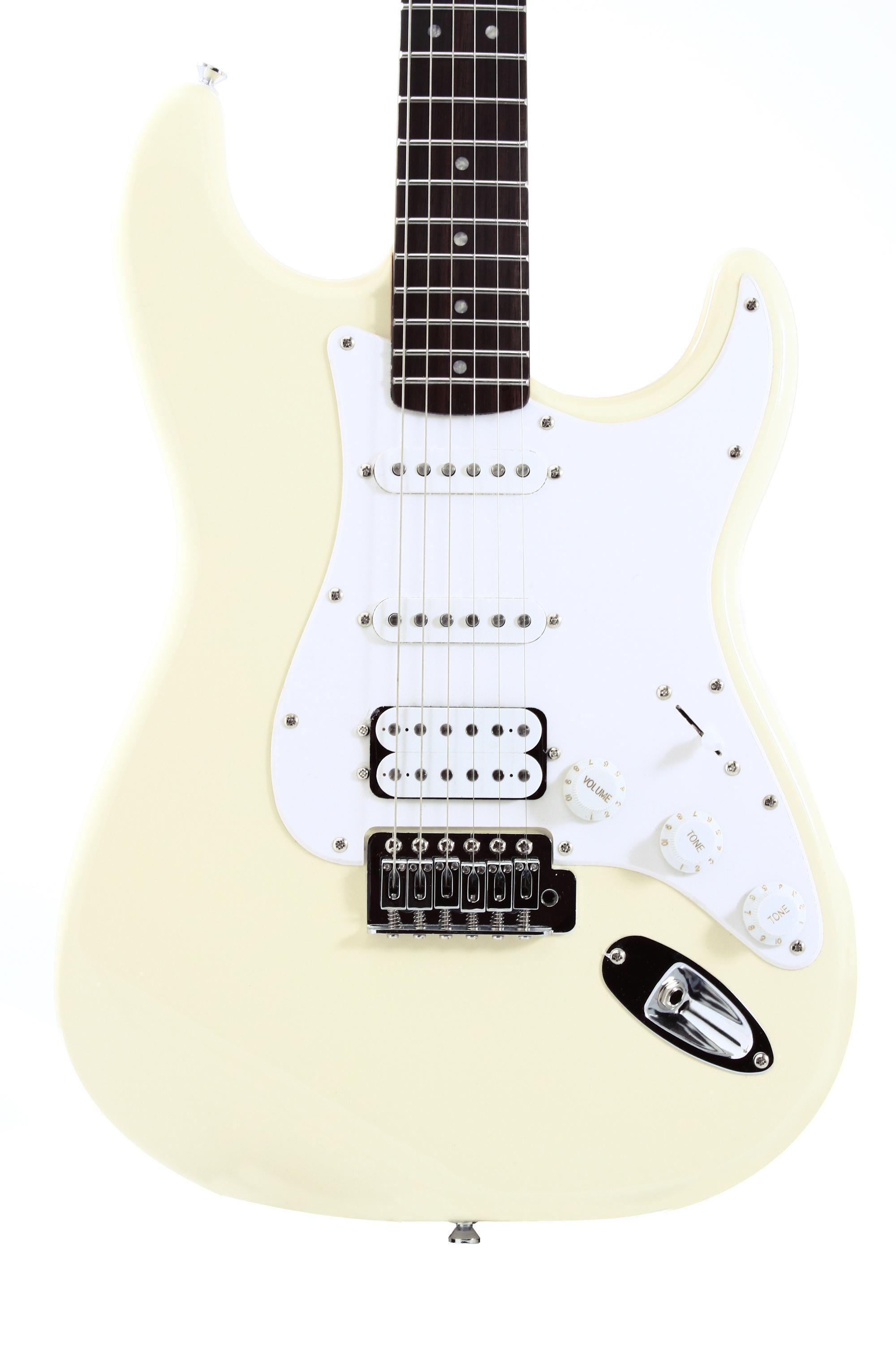 Squier Bullet Strat HSS - Arctic White | Sweetwater