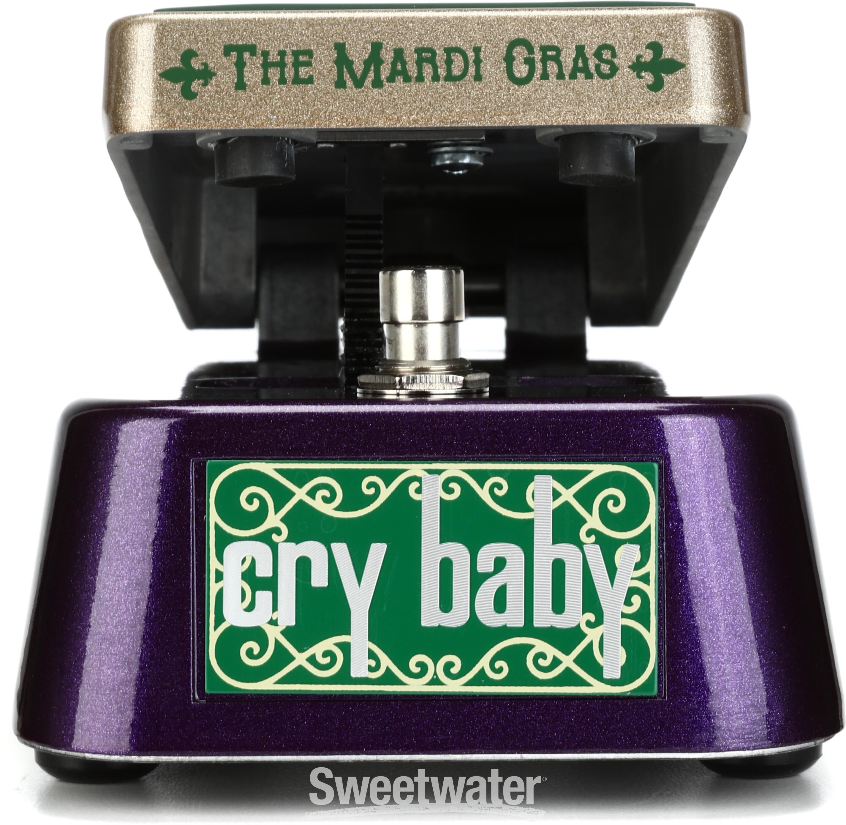 Dunlop LN95 Leo Nocentelli Cry Baby Mardi Gras Wah Pedal | Sweetwater