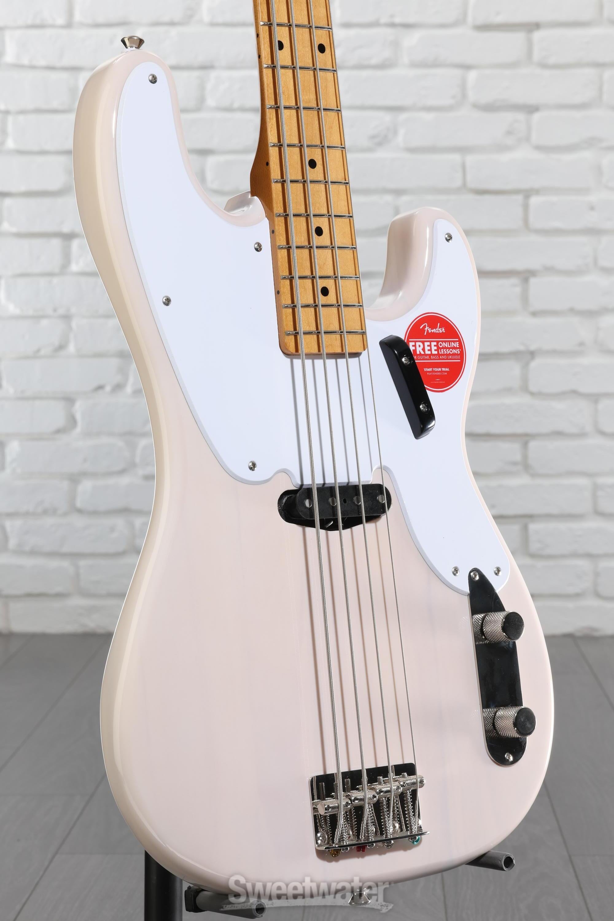 Squier Classic Vibe '50s Precision Bass - White Blonde | Sweetwater